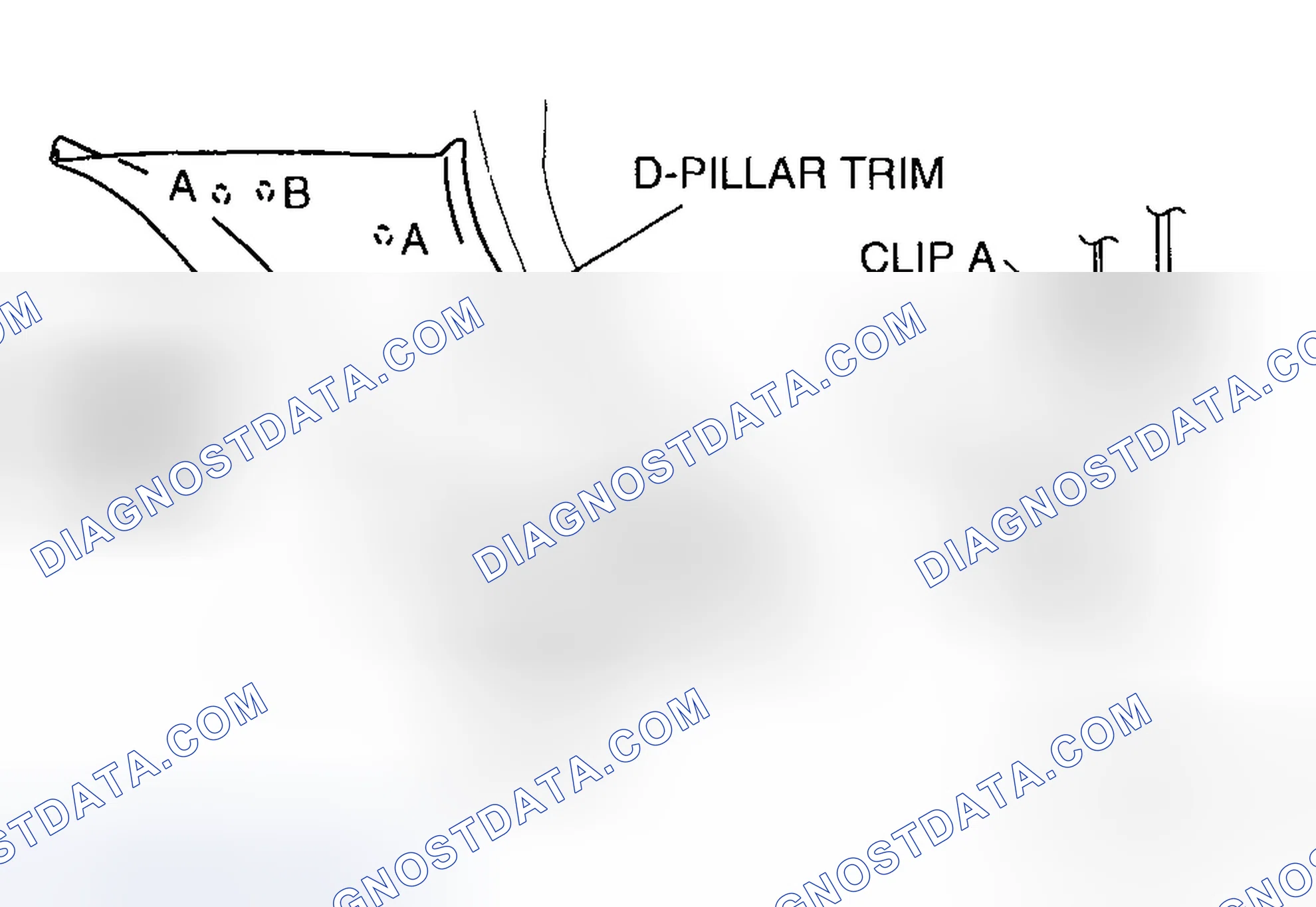 Scheme 64: D-PILLAR TRIM REMOVAL/INSTALLATION [SPORT WAGON]