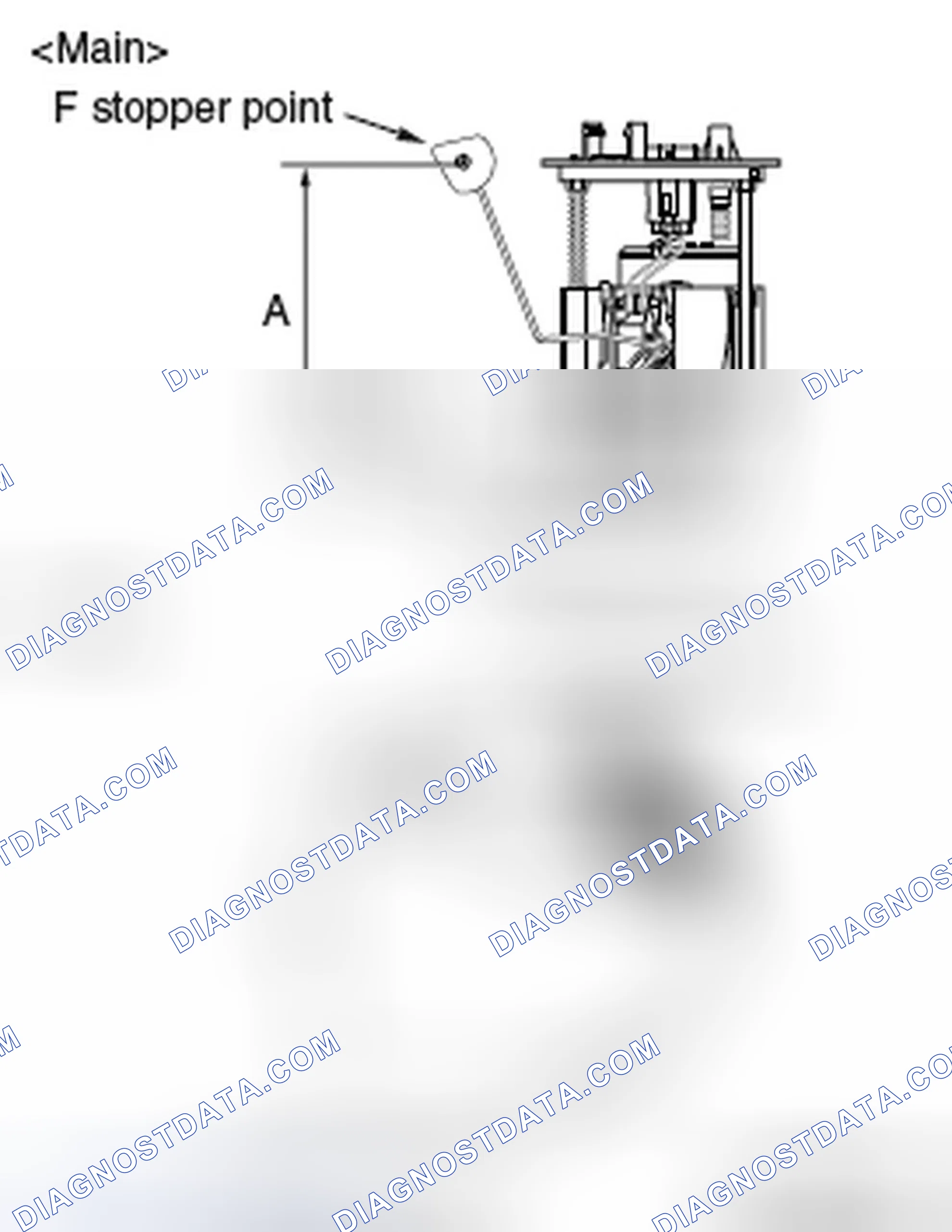 Scheme 200: FUEL LEVEL SENSOR FLOAT HEIGHT