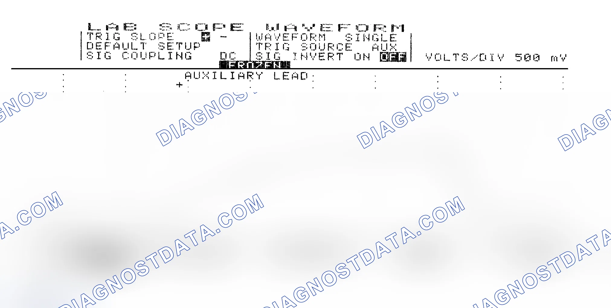 Scheme 14: Single Injector w/Excessive Current Flow - Current Pattern