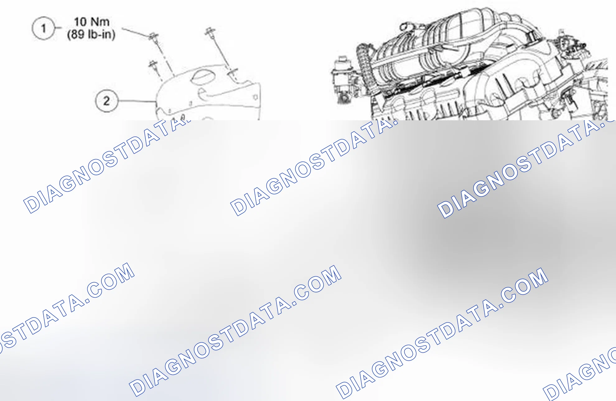 Scheme 382: Exhaust Manifold - RH