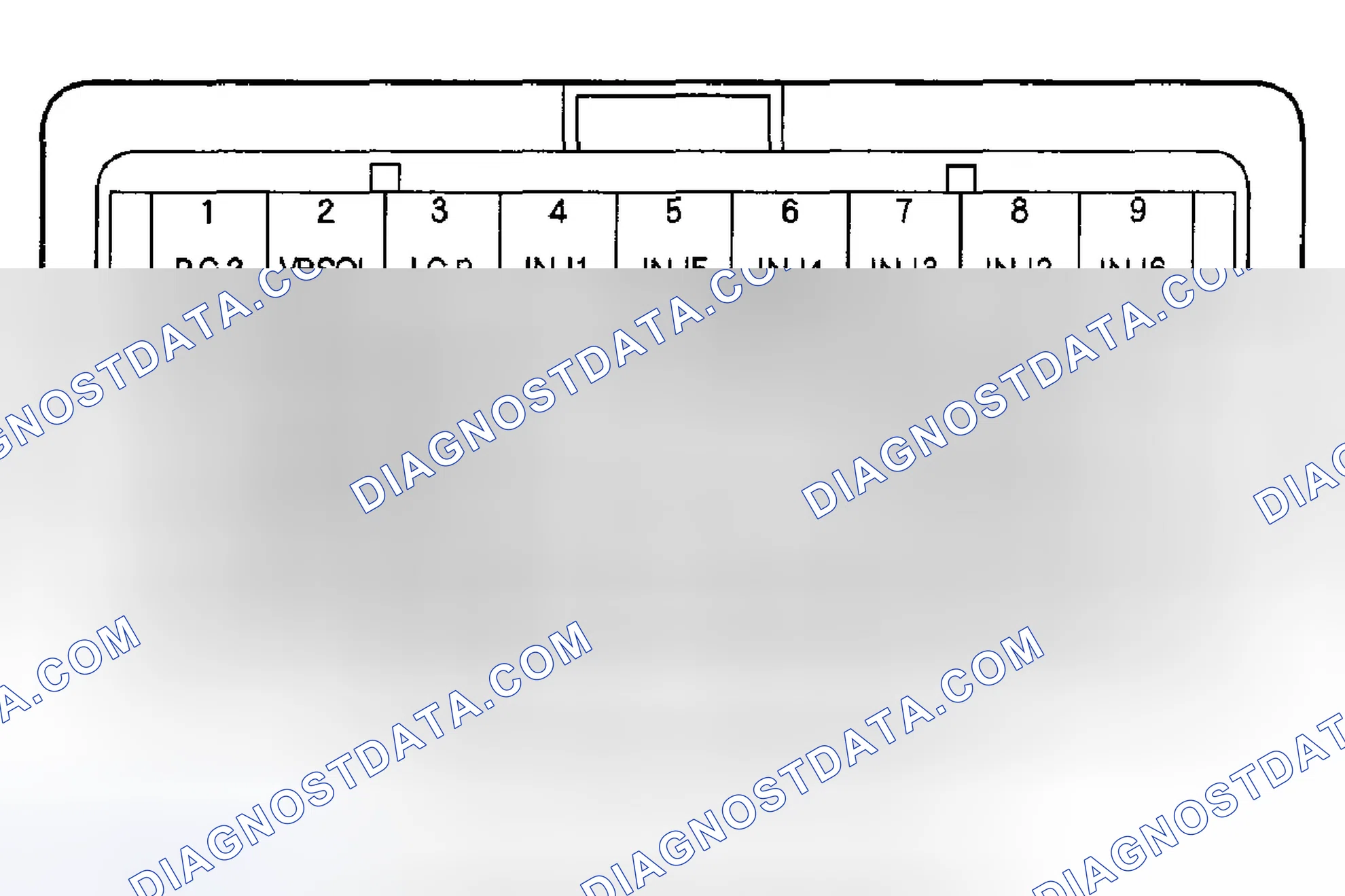Scheme 22: PCM Inputs and Outputs at Connector B (delta) (44P)