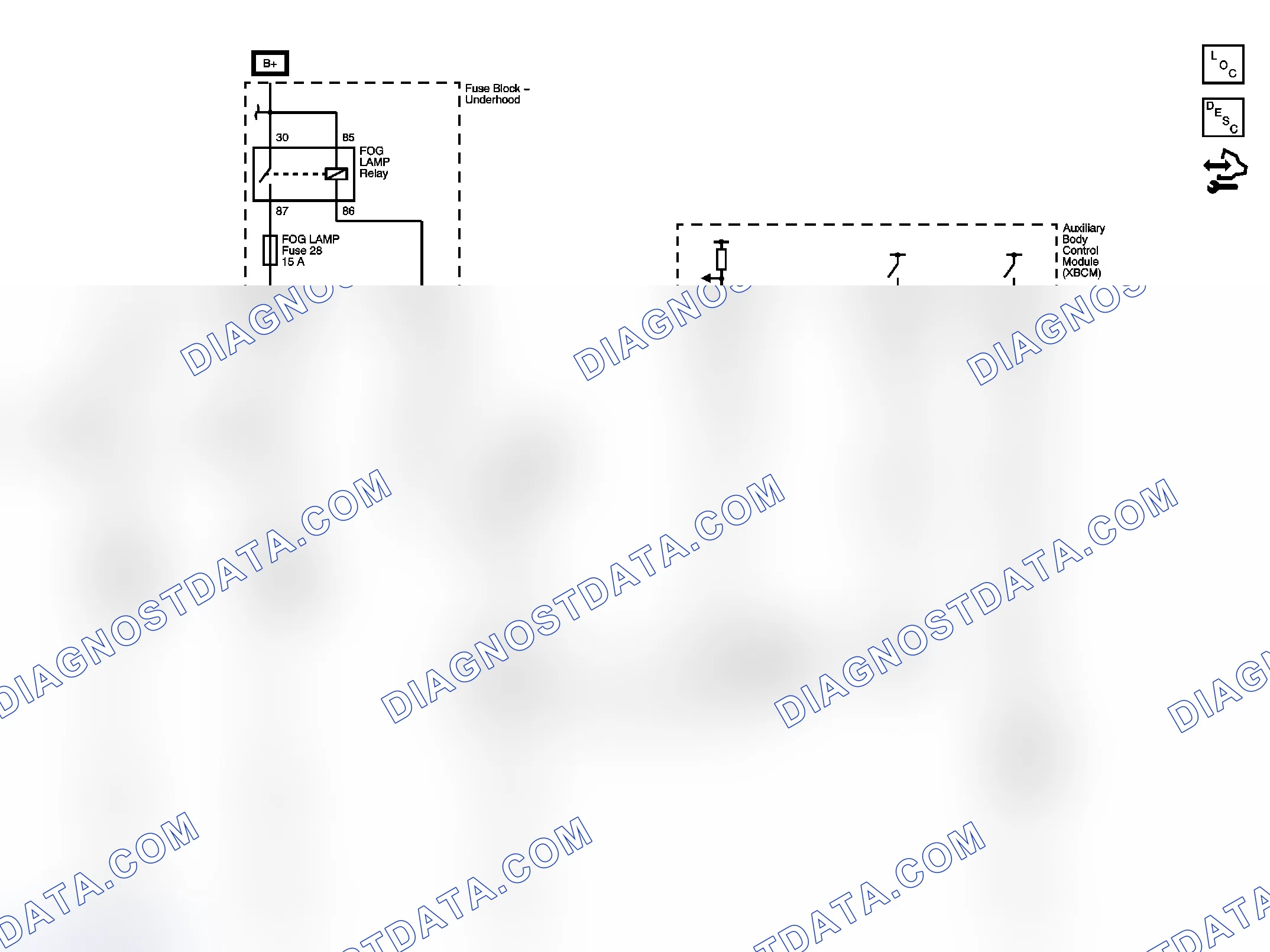 Scheme 6: Fog Lights Schematics