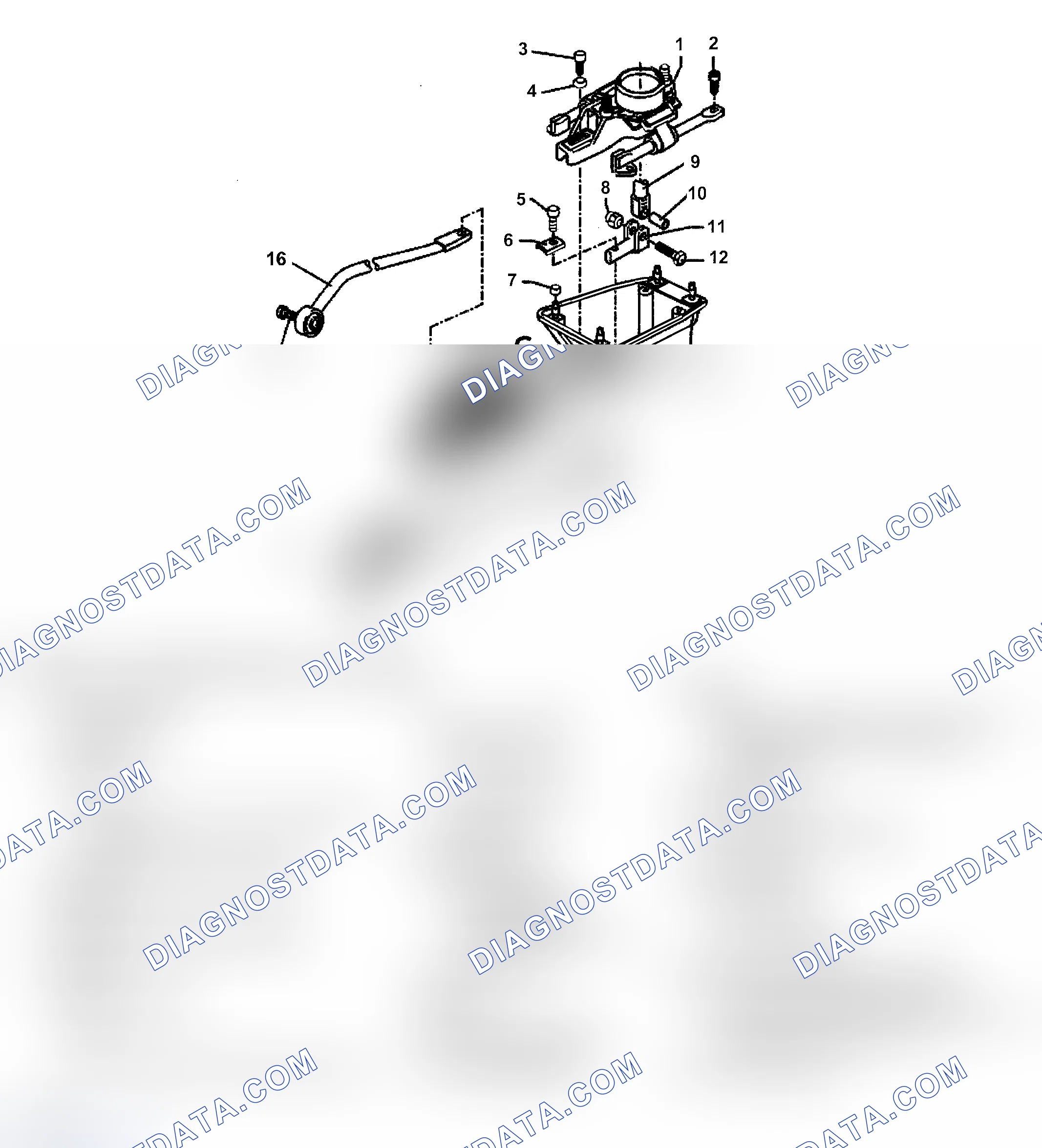 Scheme 178: GEAR SHIFT SELECTOR ROD & FRONT PUSH ROD