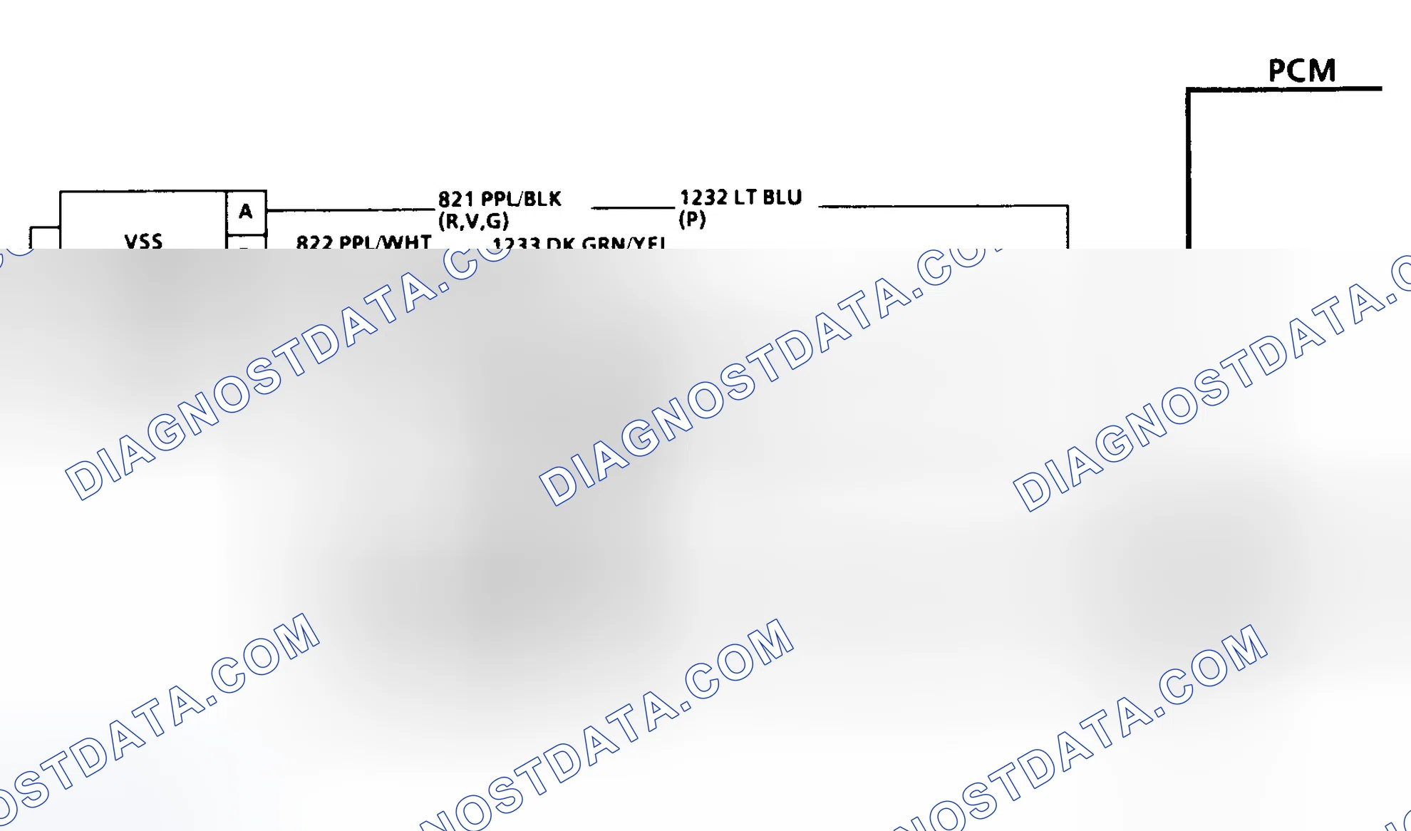 Scheme 95: Code 24 Schematic (2WD W/4L80-E Trans. Except C & K Series) Vehicle Speed Sensor