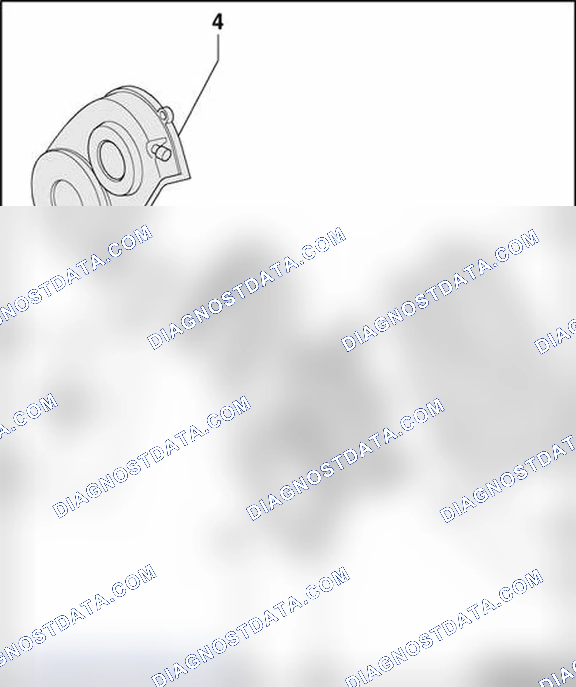 Scheme 94: Toothed belt cover, removing and installing