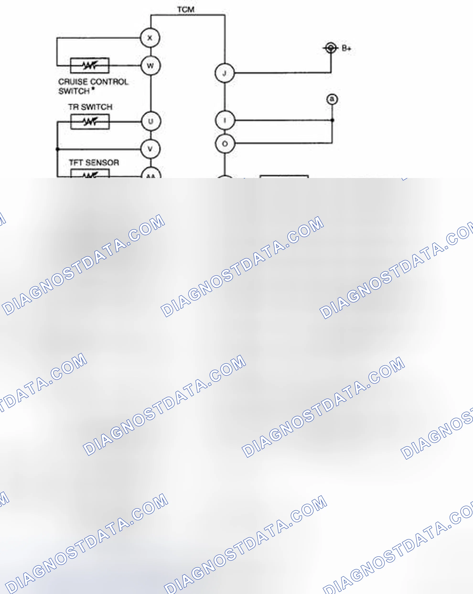Scheme 553: AUTOMATIC TRANSAXLE CONTROL SYSTEM WIRING DIAGRAM [FS5A-EL]