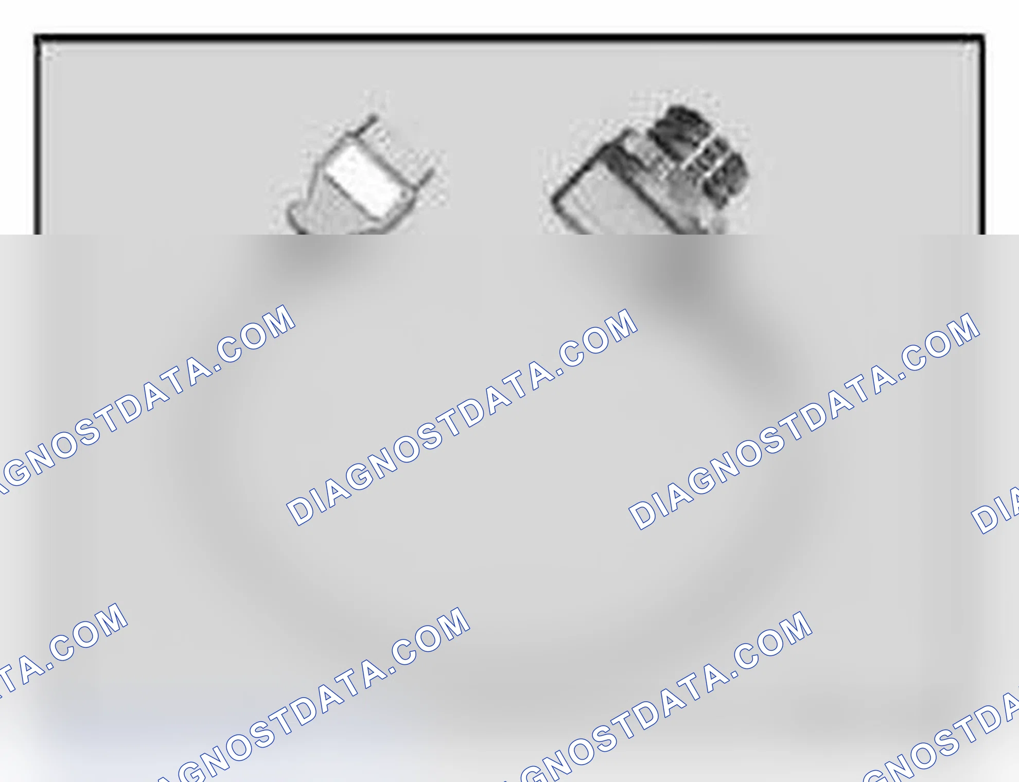 Scheme 304: 61 4 300 Adapter lead for OBD socket