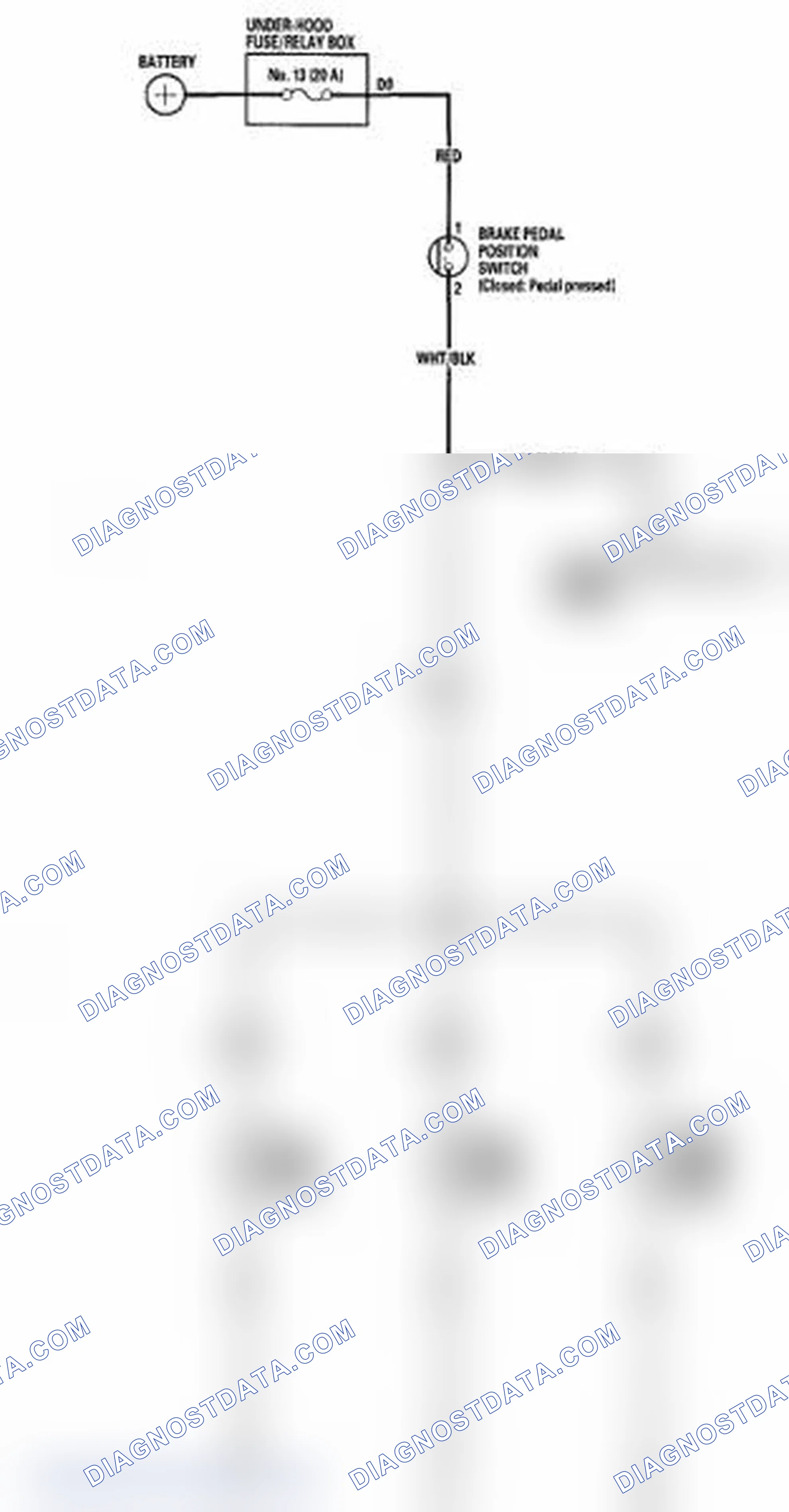 Scheme 4: Circuit Diagram - Brake Lights