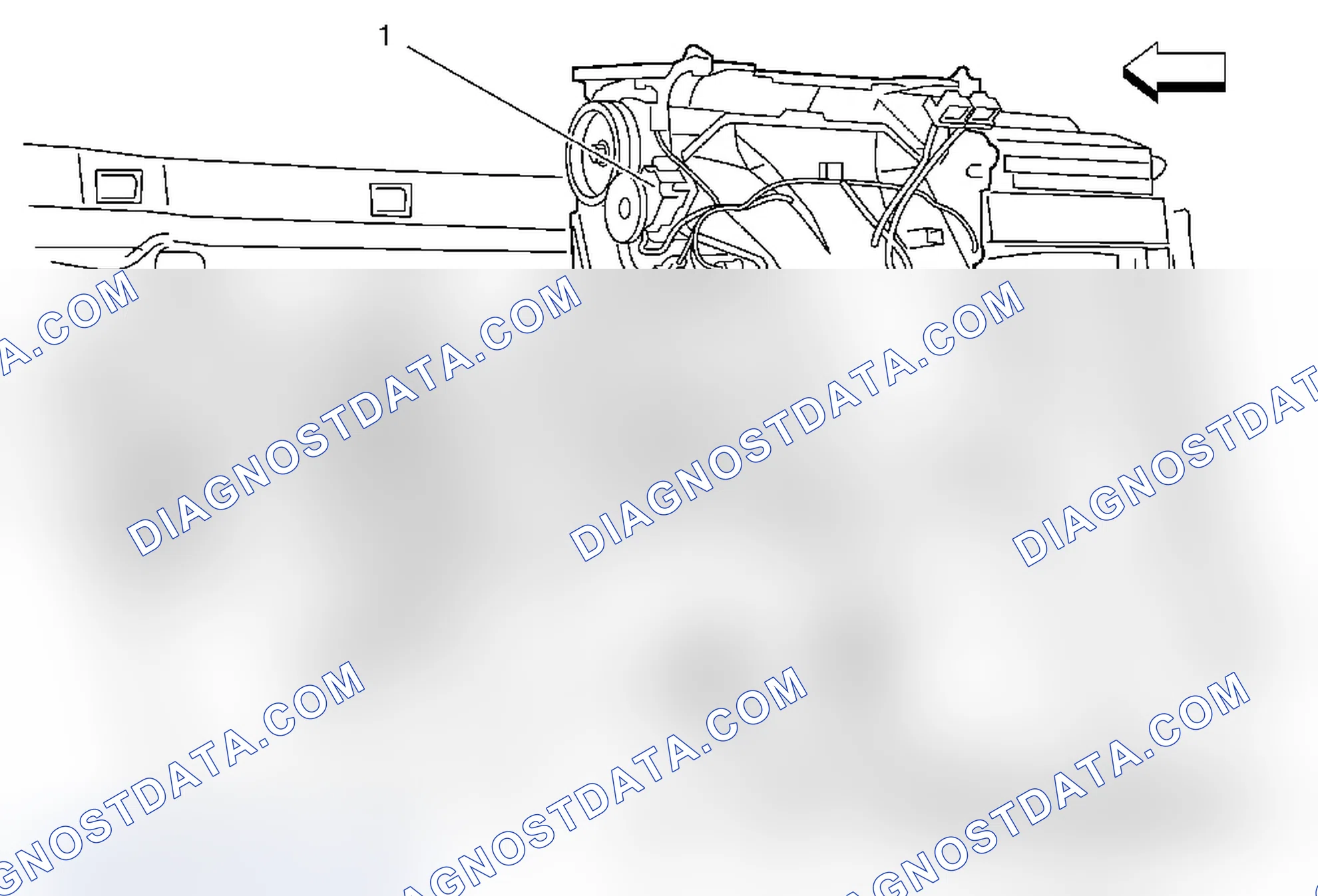 Scheme 14: Heater and Air Conditioning Evaporator and Blower Module Replacement