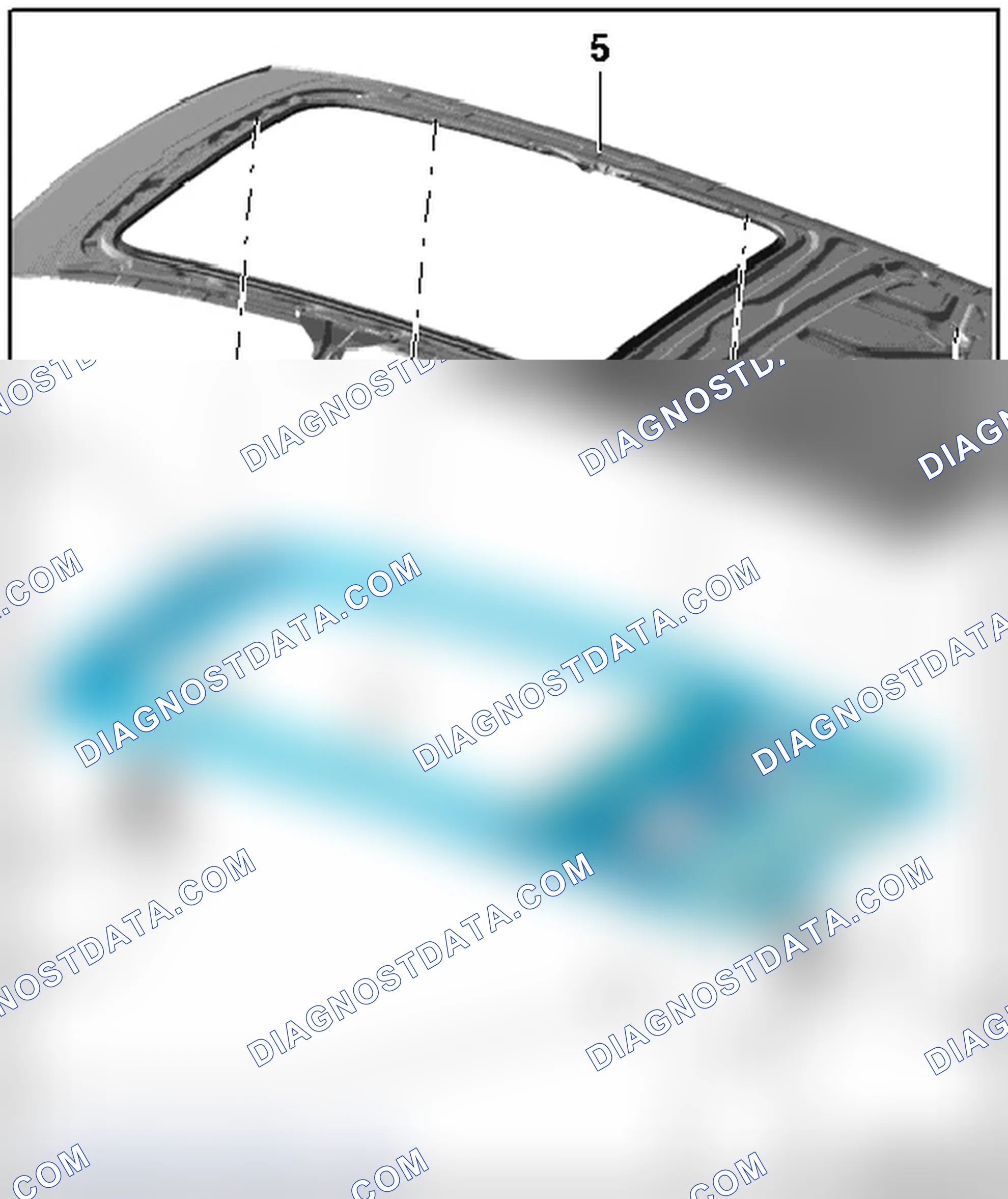 Scheme 30: SUNROOF FRAME