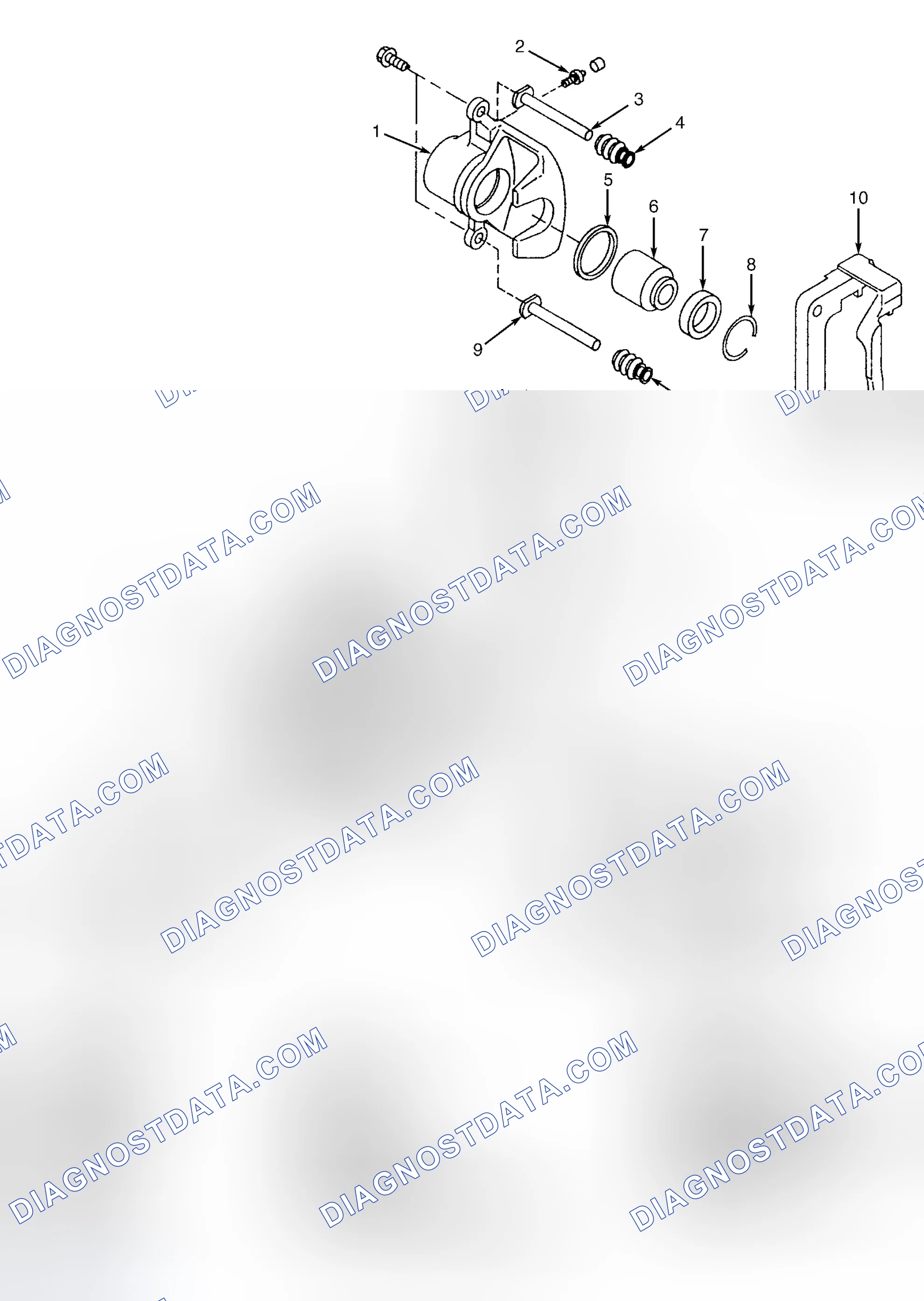 Scheme 52: REAR DISC BRAKE ASSEMBLY