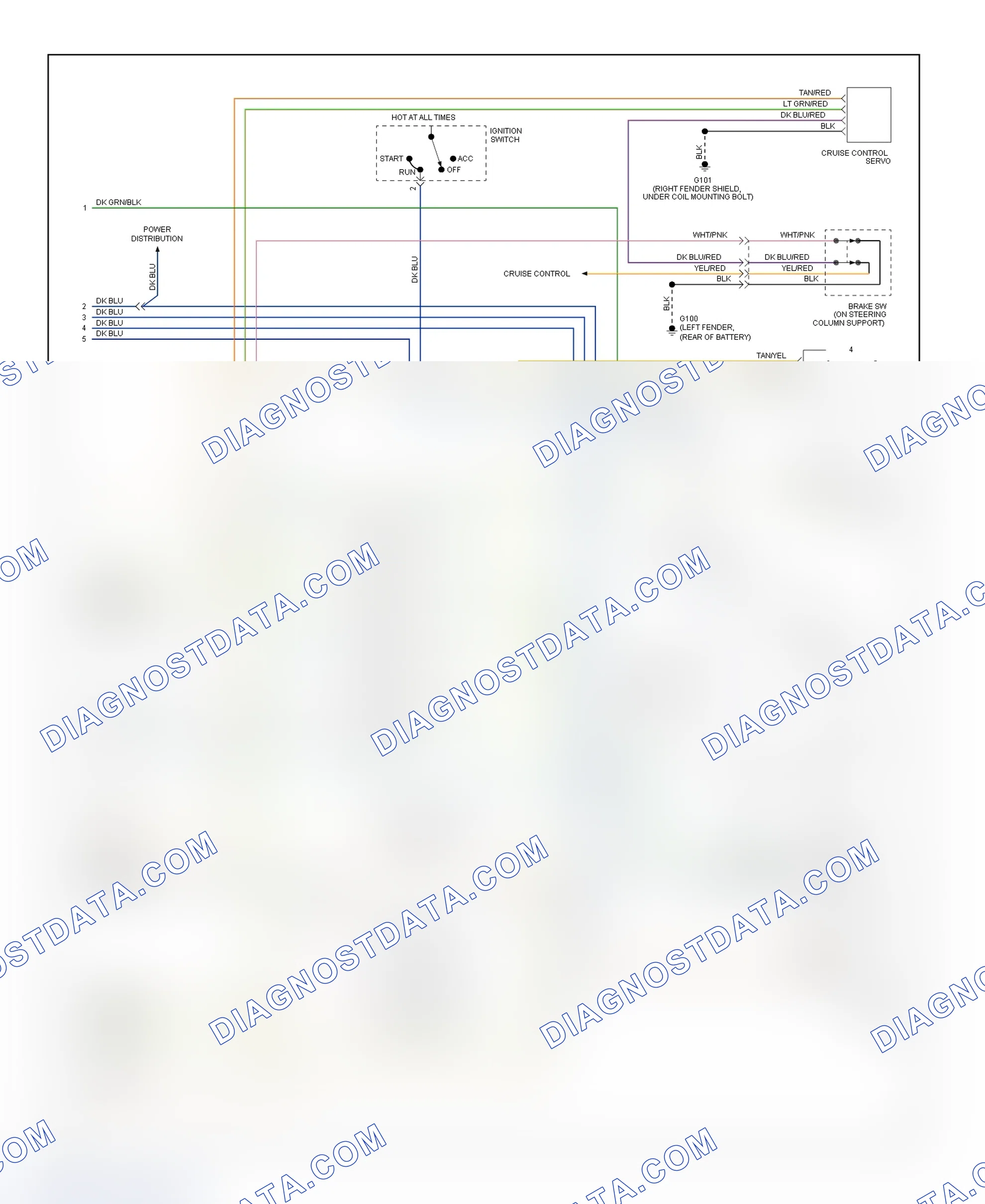Scheme 11: PCM Wiring Diagram Acclaim, LeBaron Sedan & Spirit 3.0L - (2 Of 2)