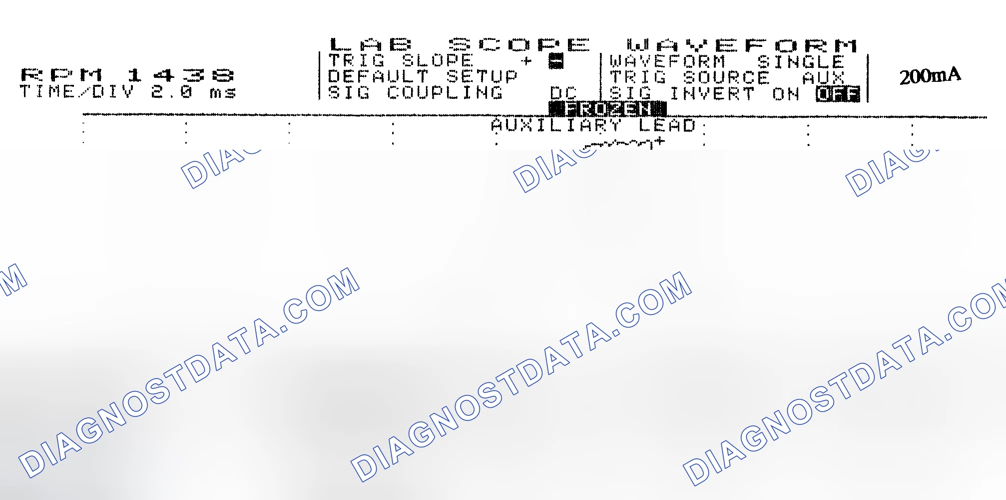 Scheme 15: Single Injector w/Normal Current Flow - Current Pattern