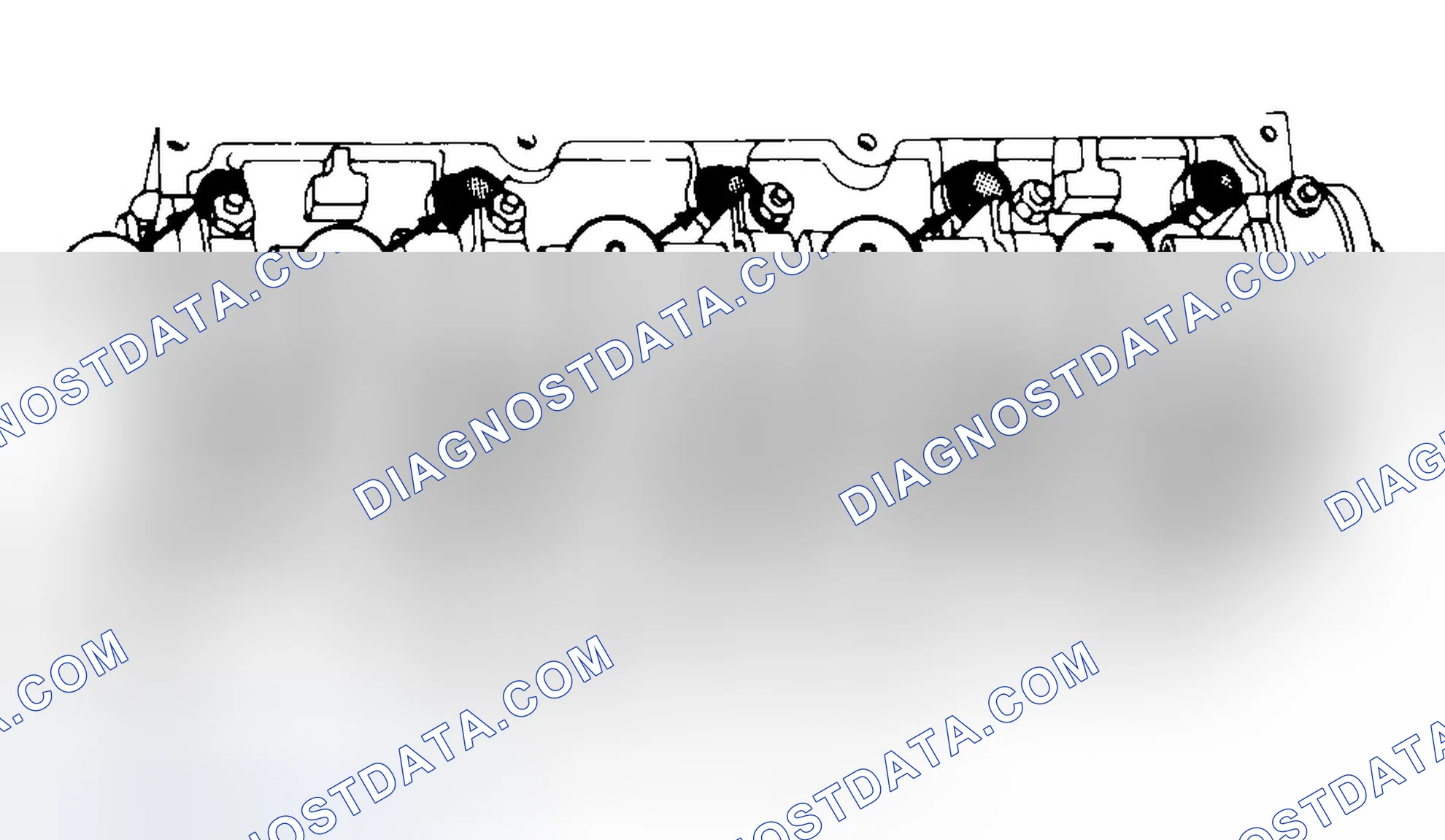 Scheme 7: Typical Cylinder Head Tightening or Loosening Sequence