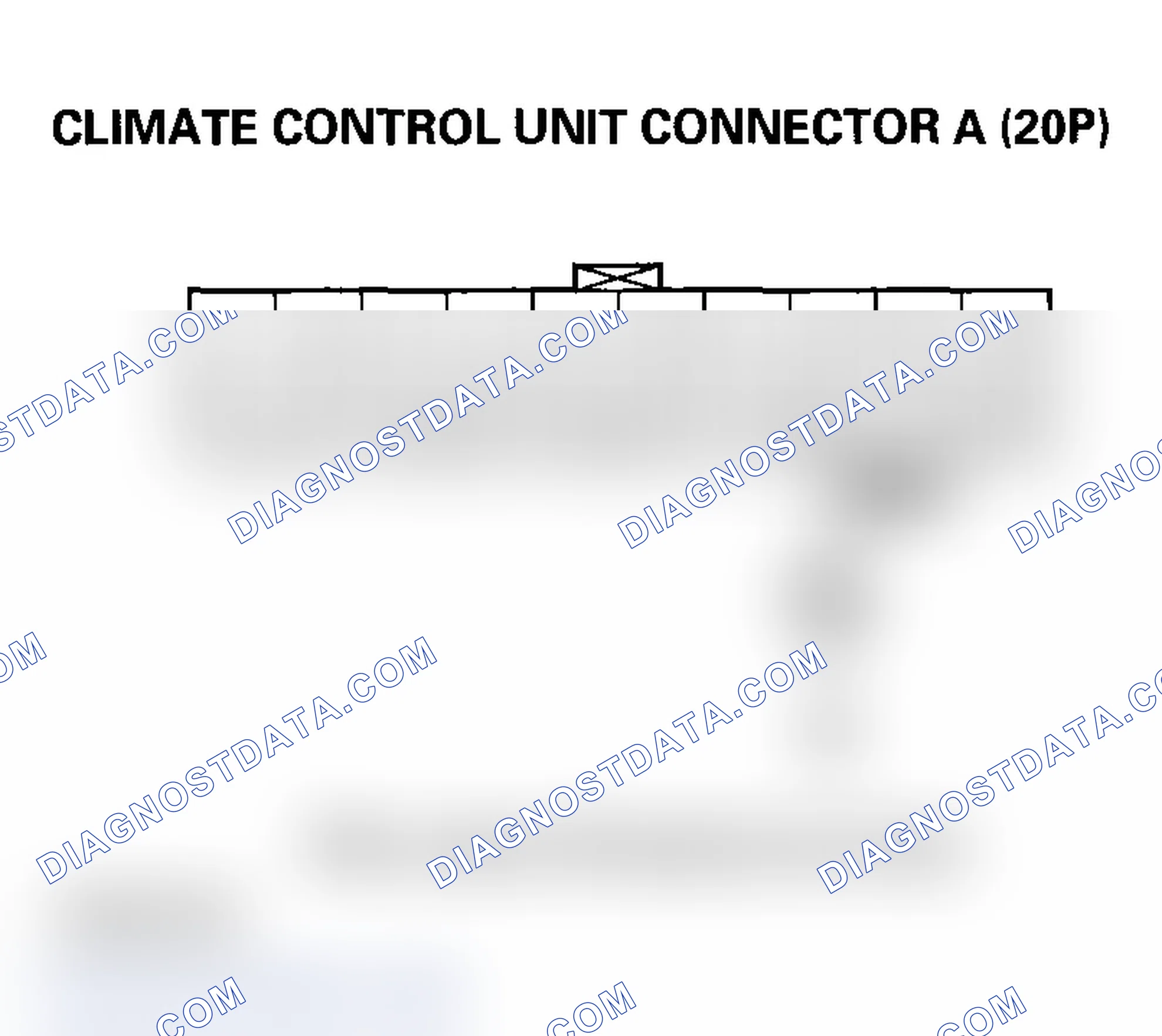Scheme 38: DTC B1232 or DTC indicator H: A Short in the Evaporator Temperature Sensor Circuit