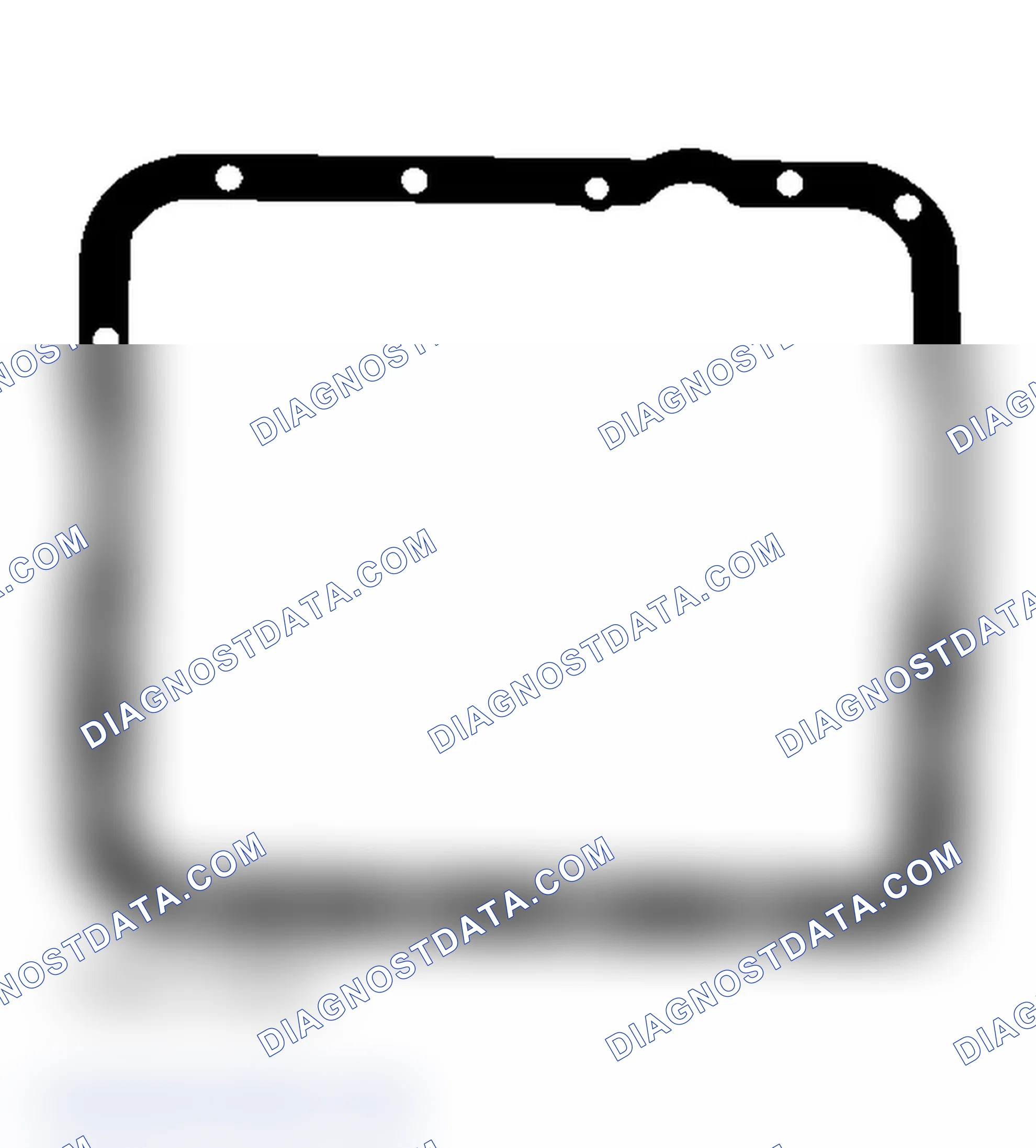 Scheme 86: OIL PAN GASKET
