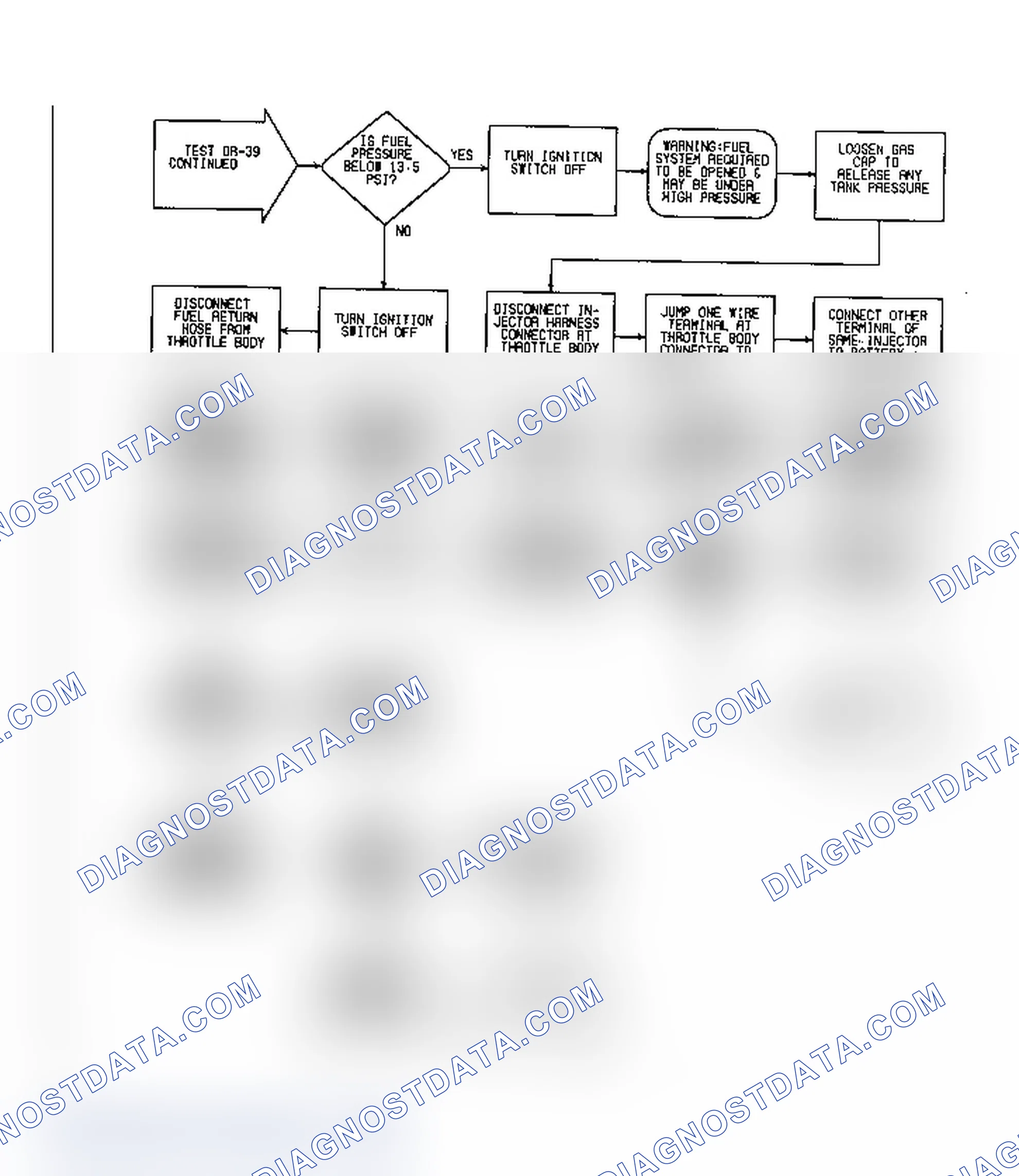 Scheme 382: DR39 (5 of 10) - Checking Basic Timing & Fuel System (Cont.)