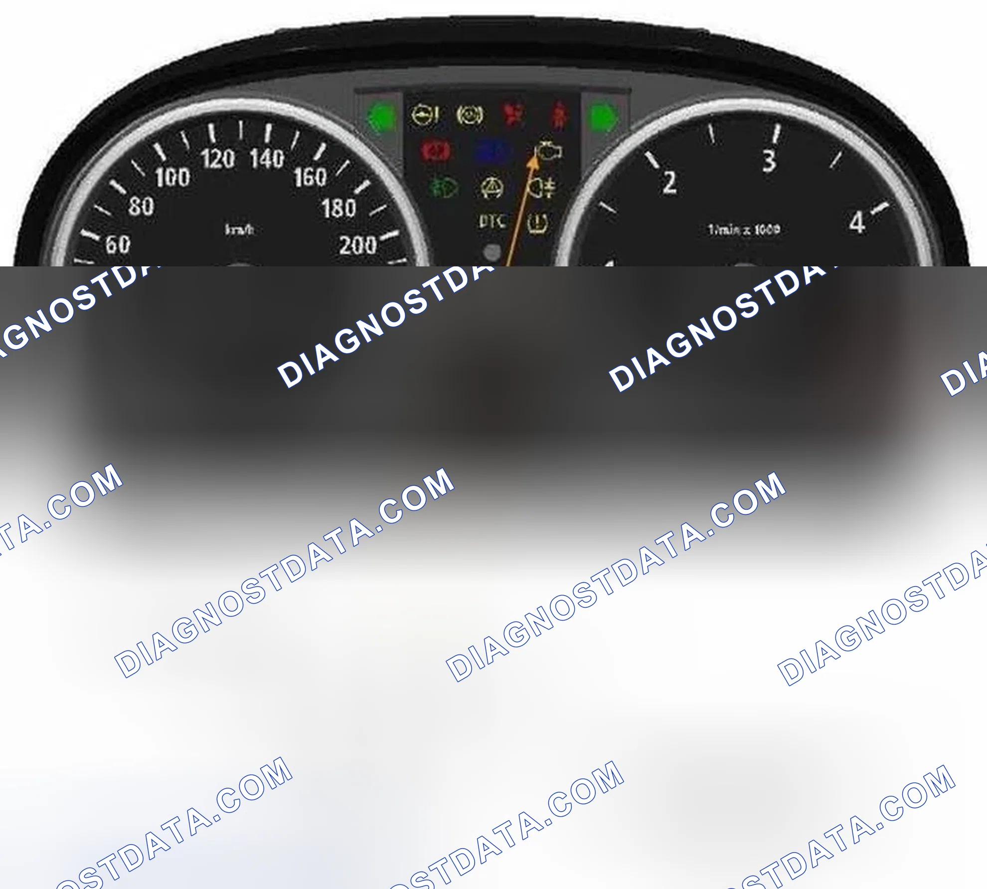 Scheme 7: 1.17.1 Location of the Malfunction Indicator Light for following models
