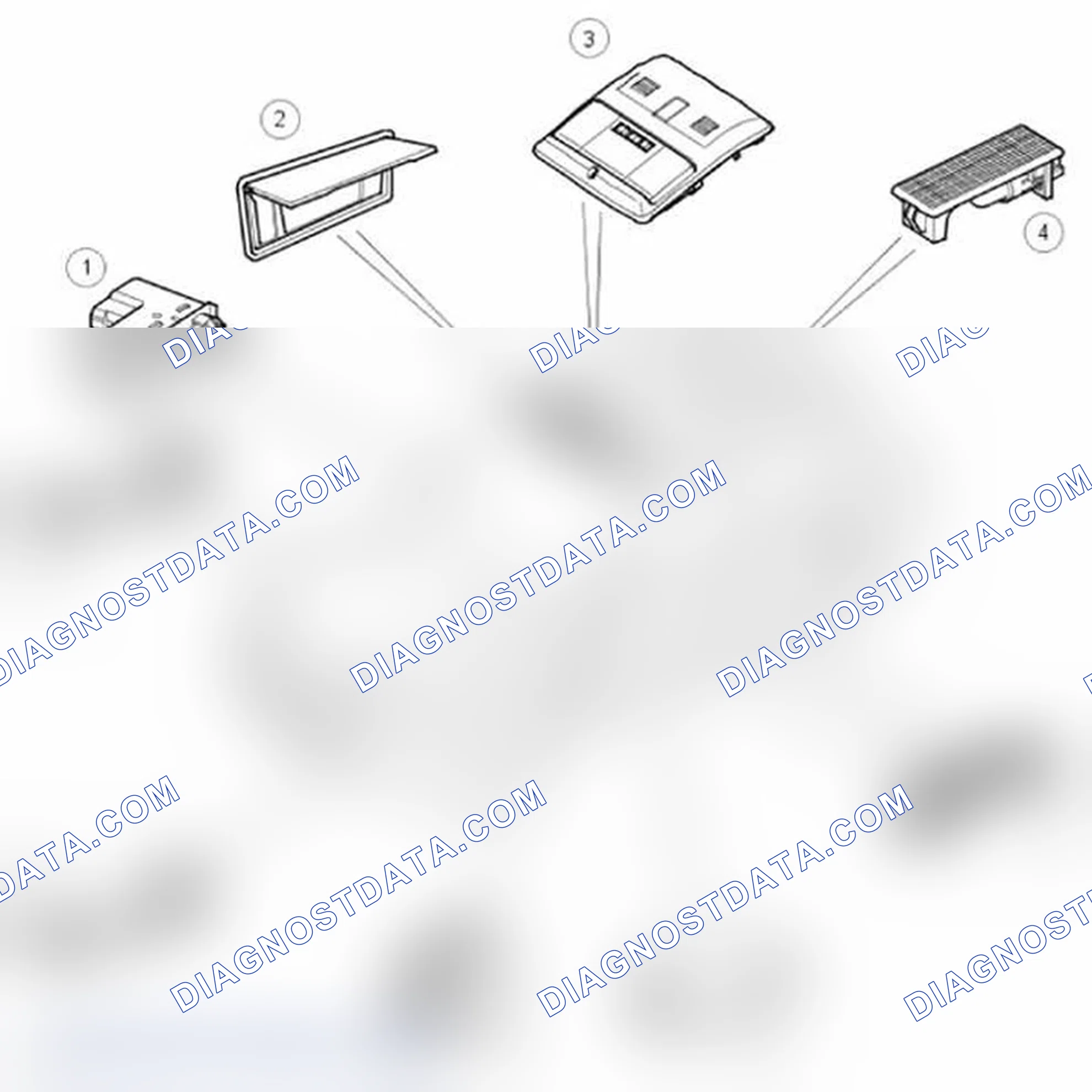 Scheme 1: INTERIOR LIGHTING COMPONENT LOCATION