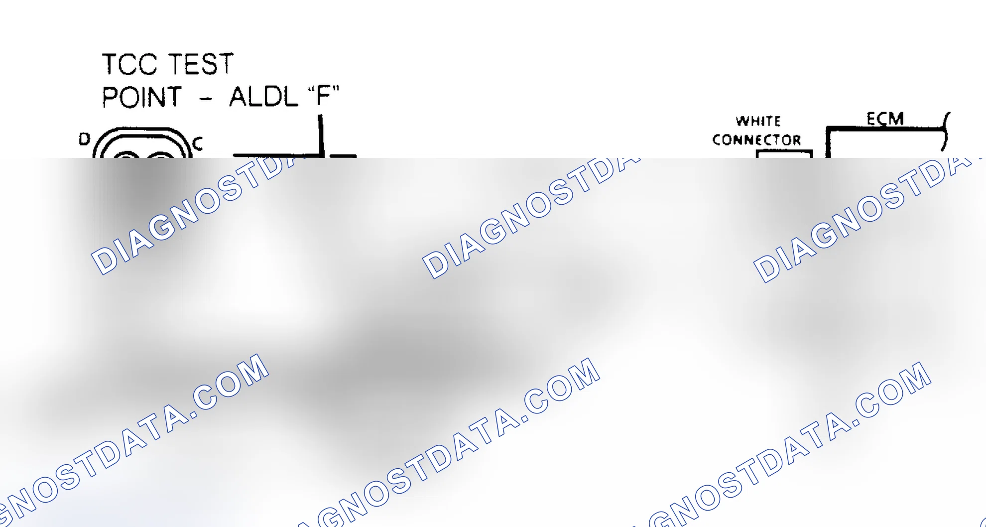 Scheme 127: TCC Electrical Diagnosis Schematic (2.5L/2.8L Engines)