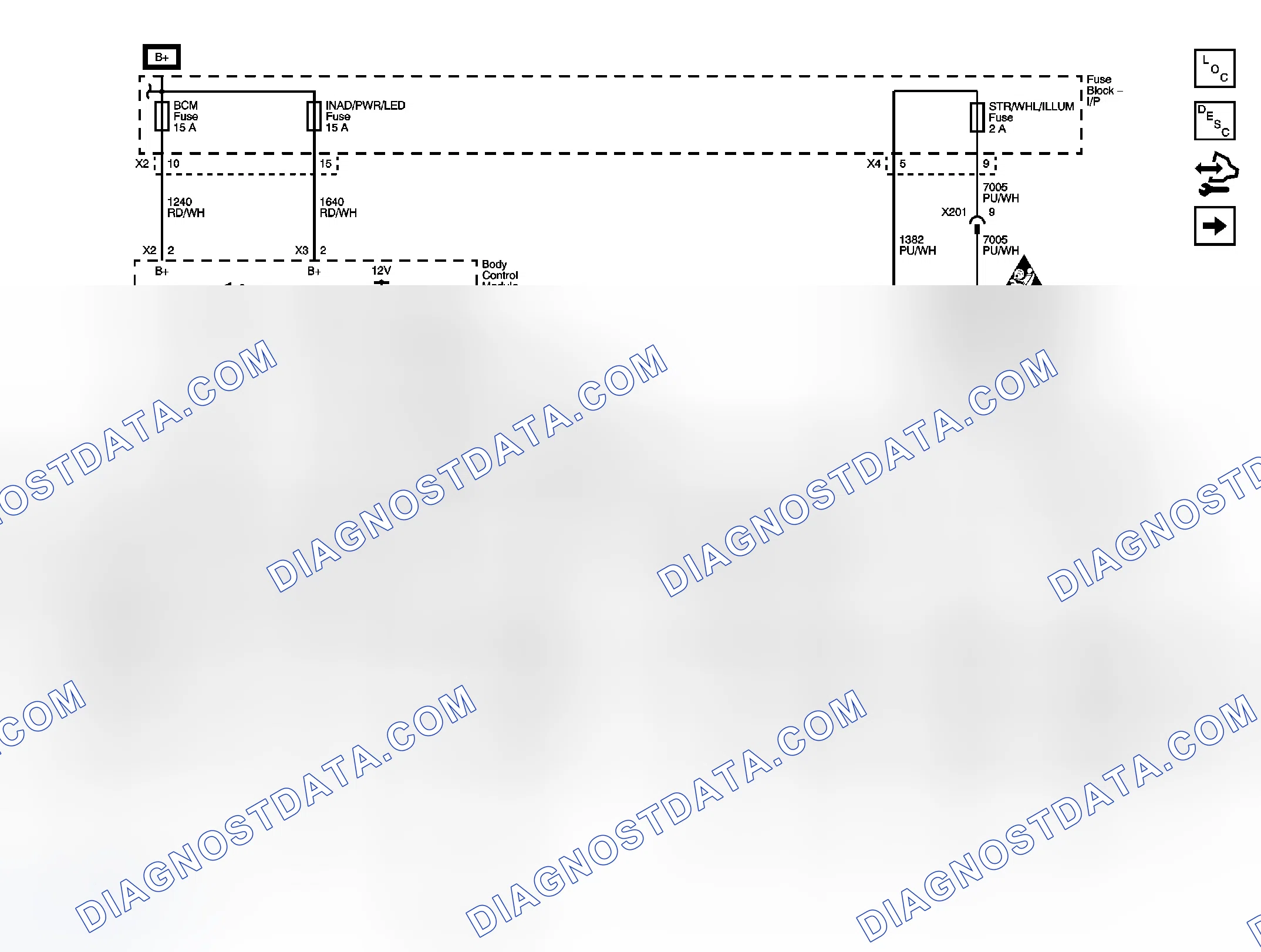 Scheme 18: Interior Lights Dimming Schematics