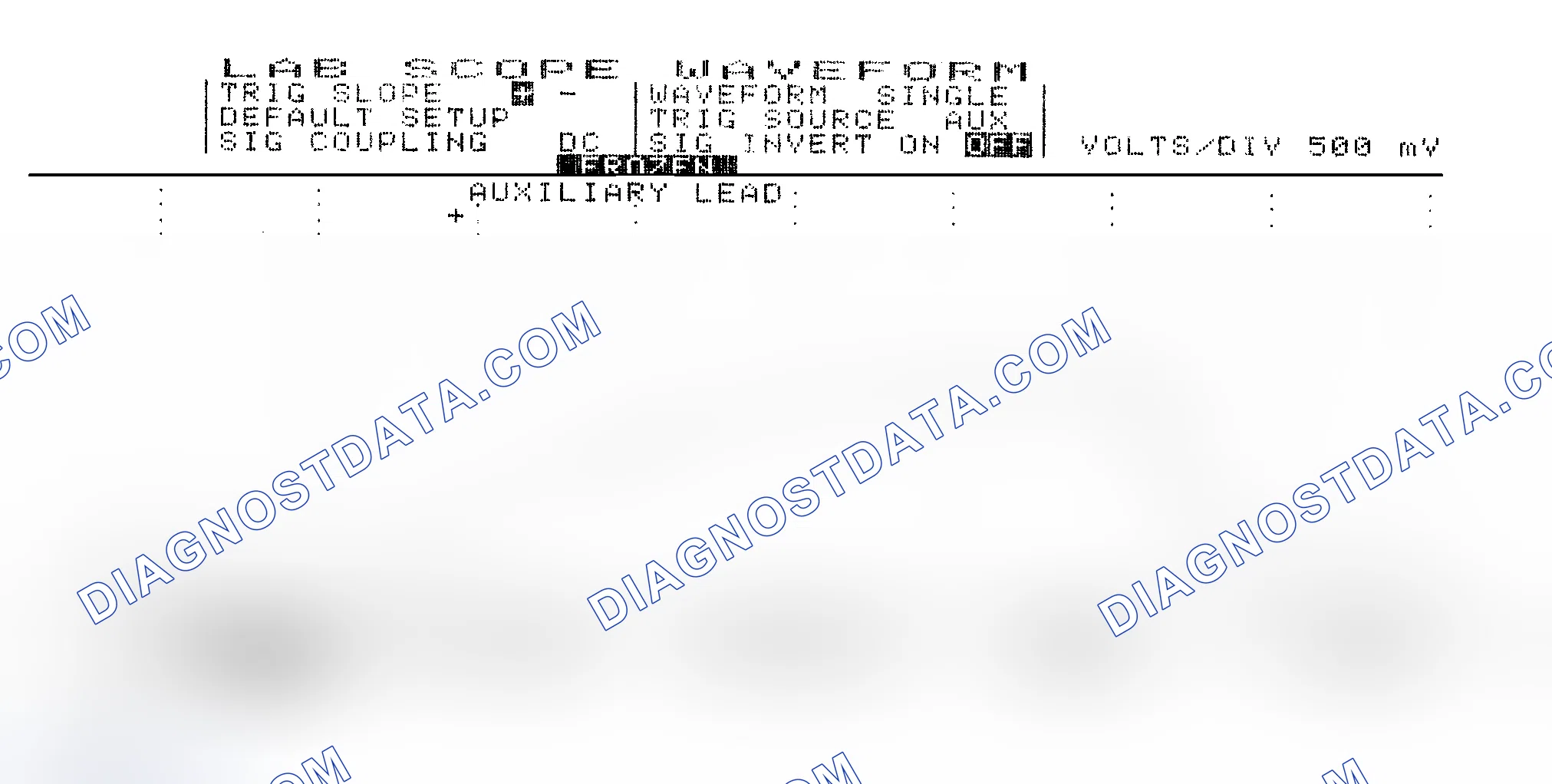 Scheme 14: Single Injector w/Excessive Current Flow - Current Pattern