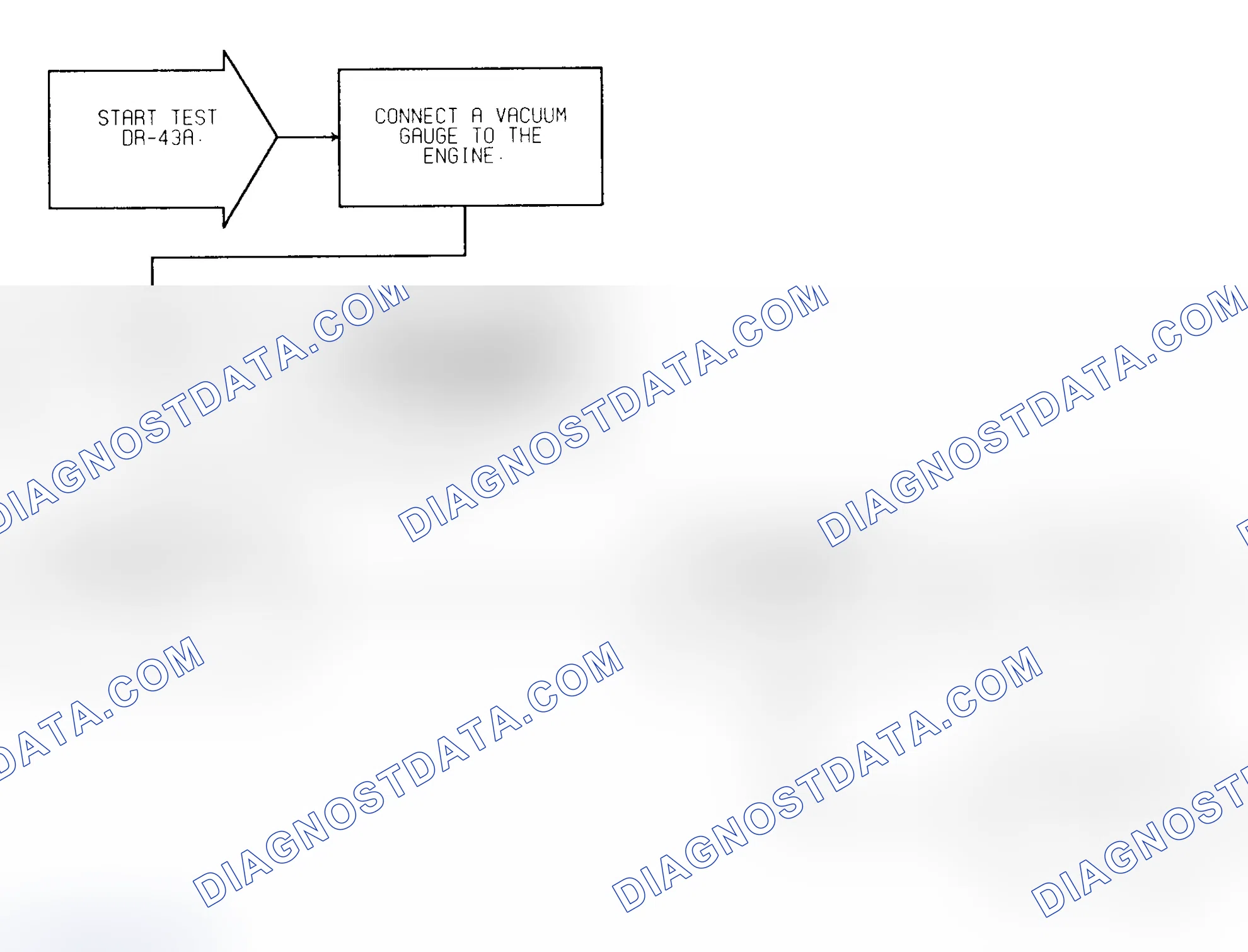 Scheme 460: Test DR-43A Engine Vacuum Check