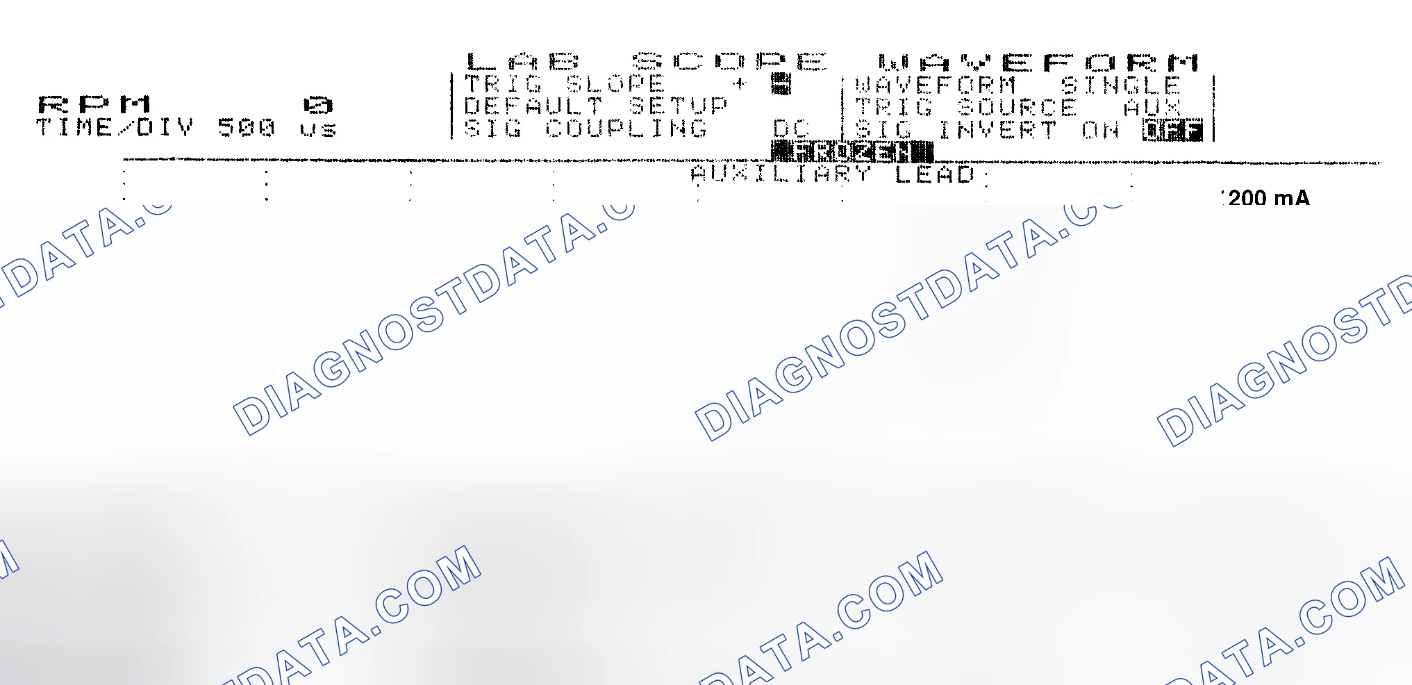Scheme 17: Single Injector w/Normal Current Flow - Current Pattern