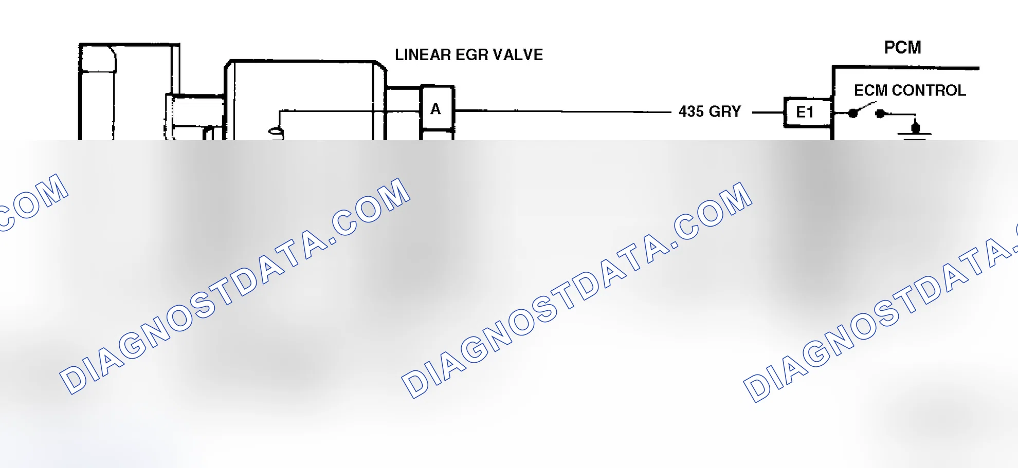 Scheme 56: Code 32 Schematic ("P" Series 5.7L) EGR Ckt. Error Using Manifold Vac., 2-Terminal Sol. & Back Press. EGR