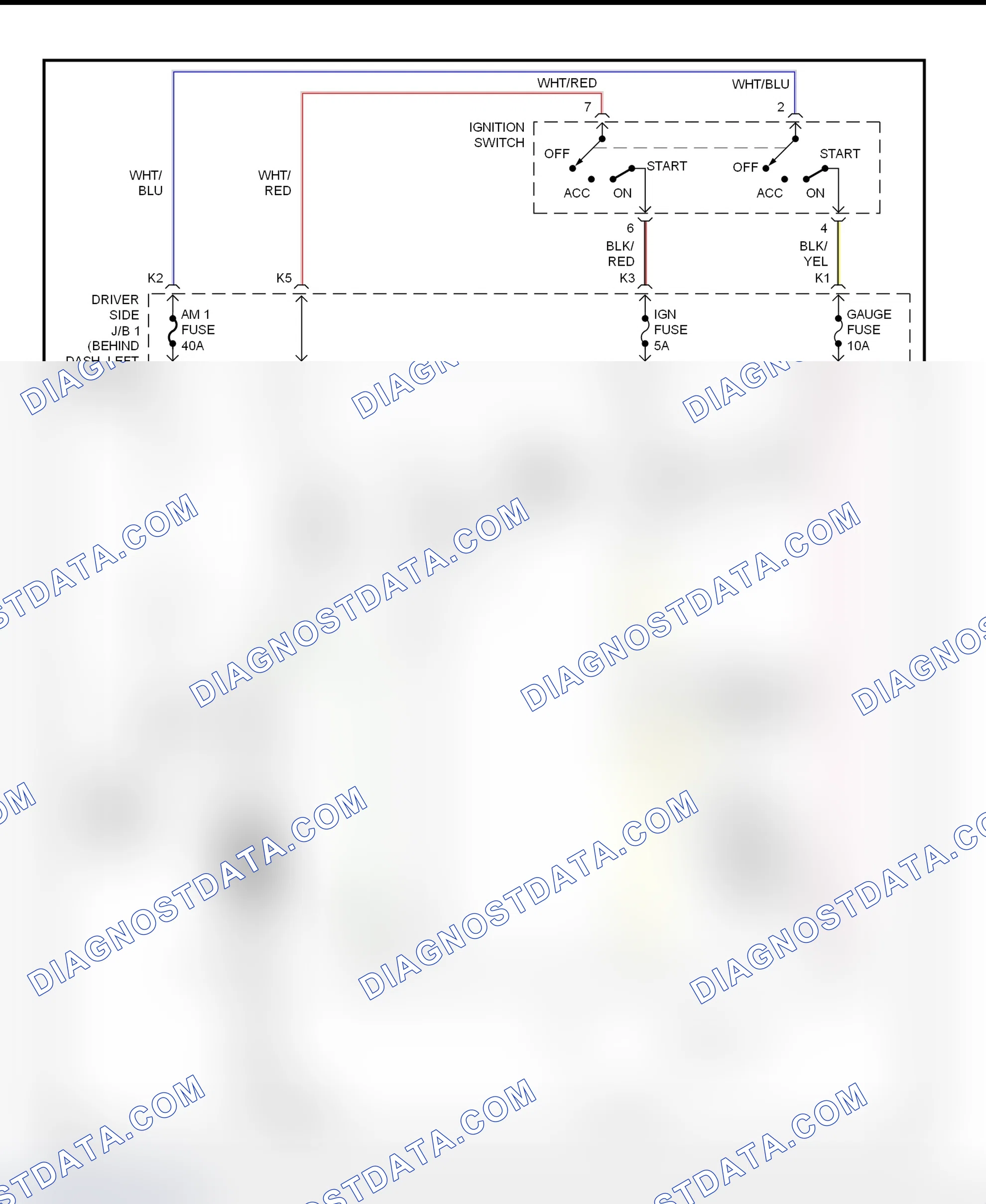 Scheme 17: Charging System Wiring Diagram (Sienna)