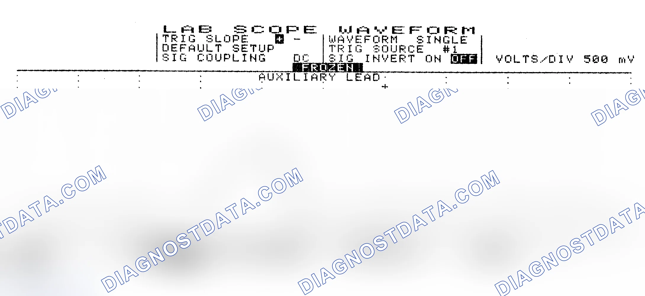 Scheme 10: Single Injector w/Excessive Current Flow - Current Pattern