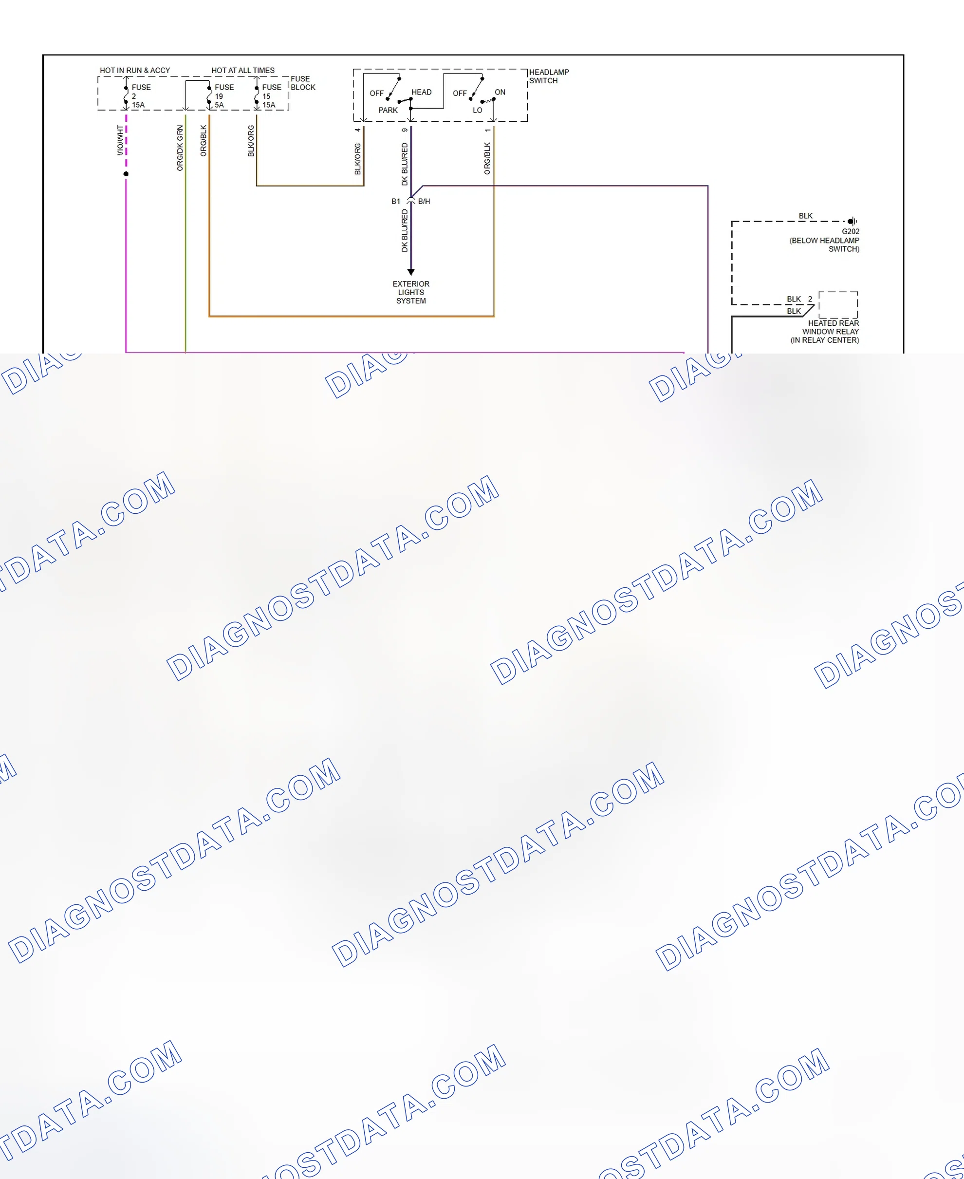 Fig. 6: Heater System Wiring Diagram