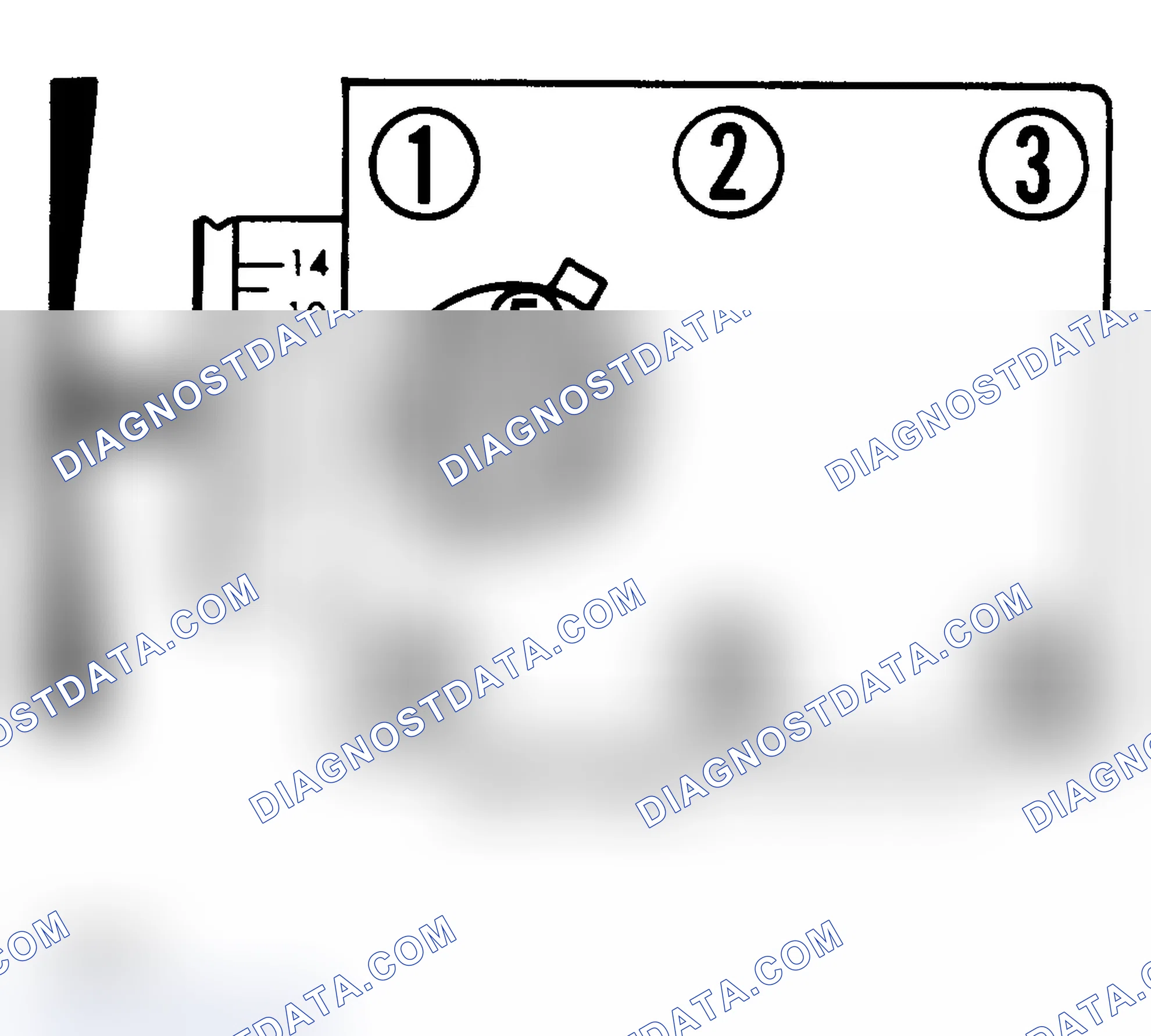 Scheme 13: 3.8L Firing Order and Timing Marks