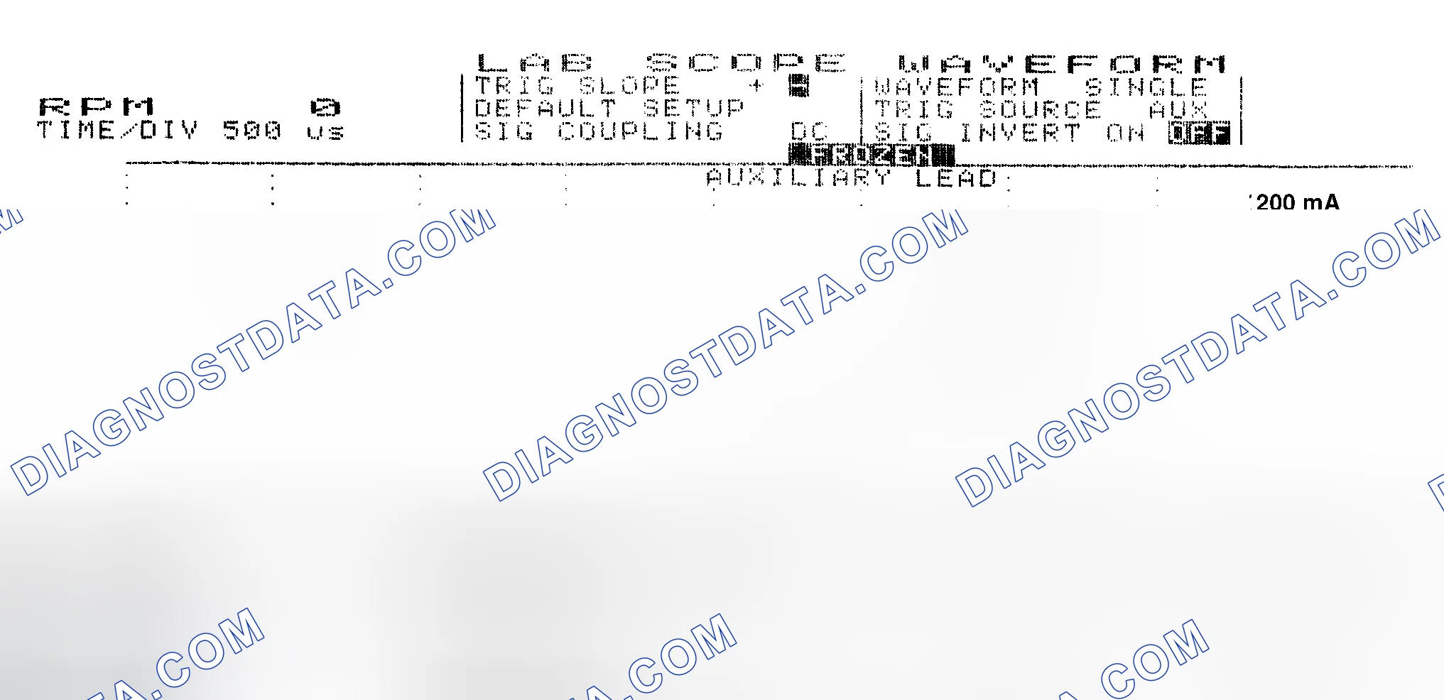 Scheme 17: Single Injector w/Normal Current Flow - Current Pattern