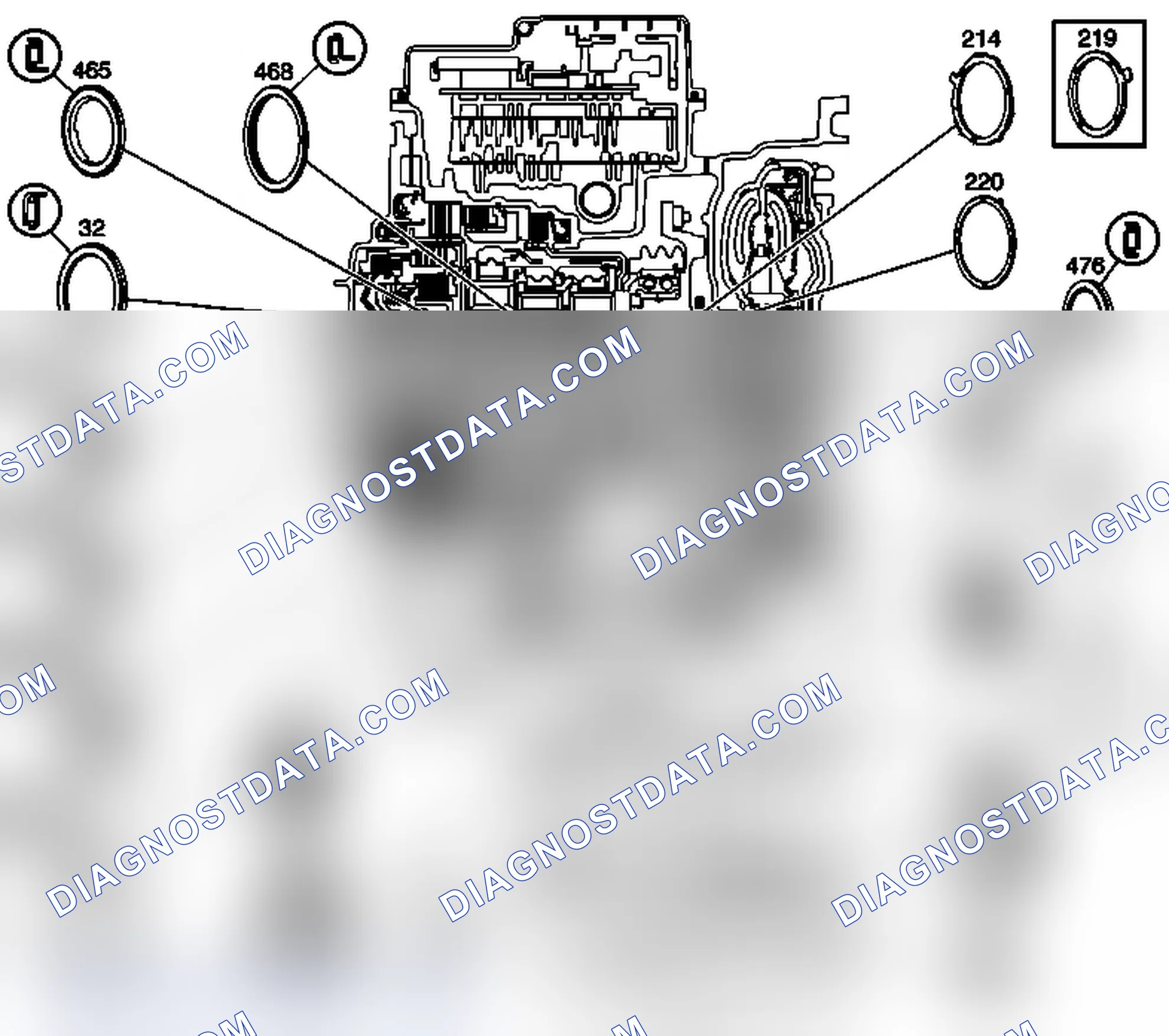 Scheme 289: Bushing and Bearing Locations