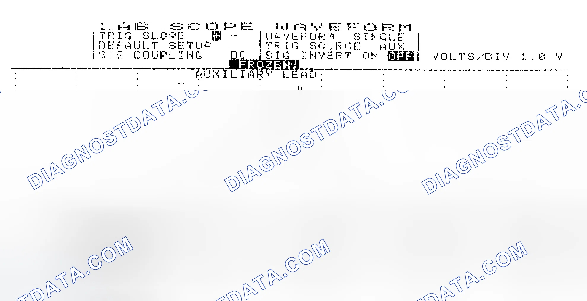 Scheme 19: Single Injector w/Excessive Current Flow - Current Pattern