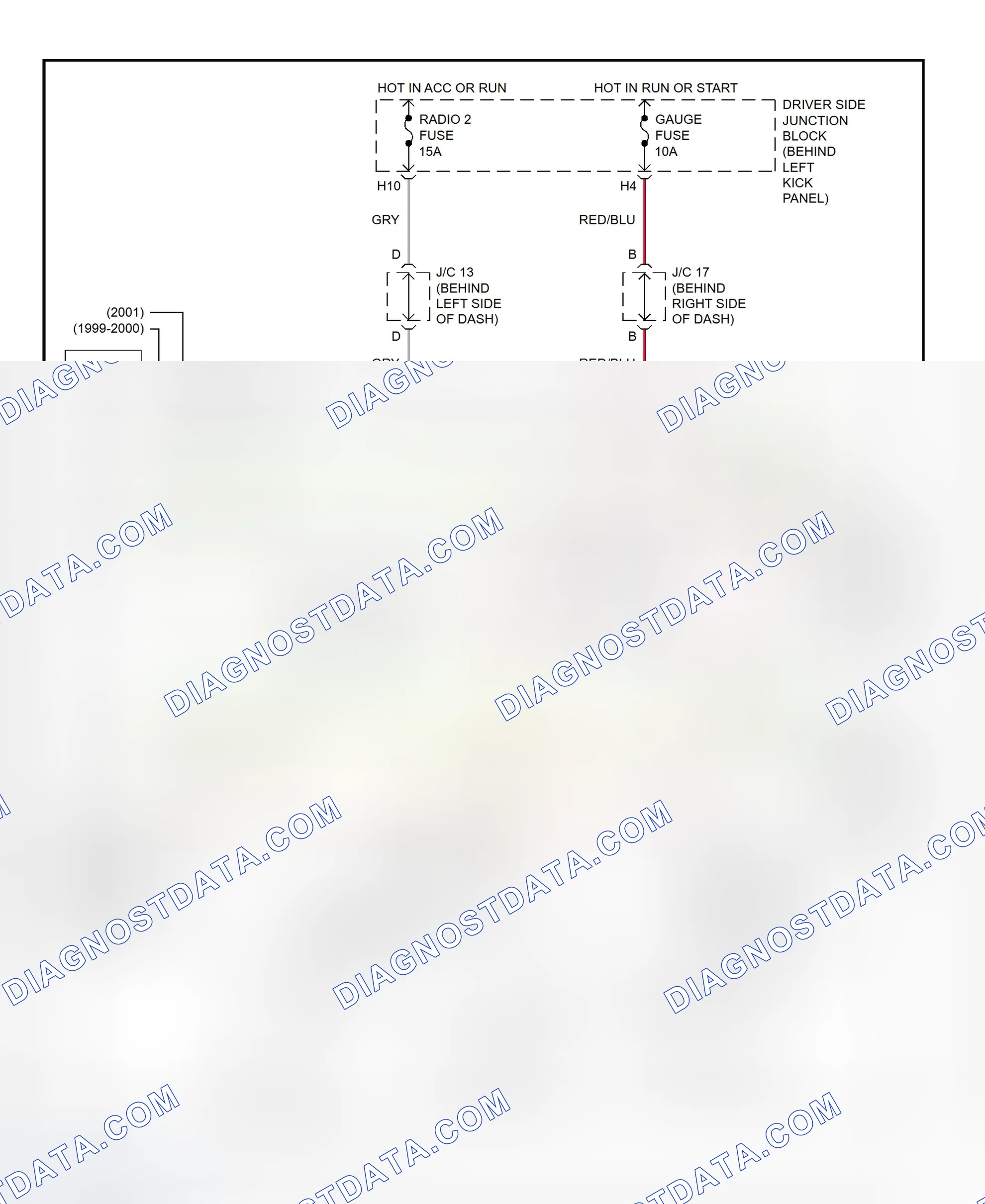 Scheme 99: Shift Interlock System Wiring Diagram (1999 GS300)