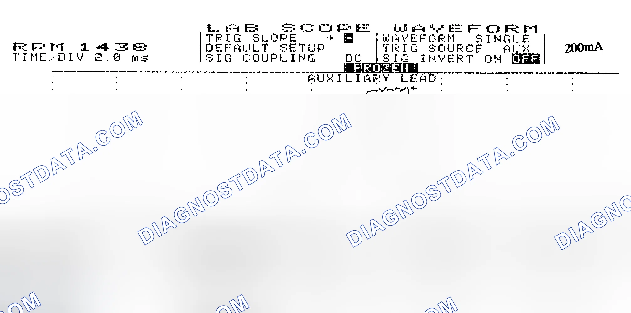 Scheme 15: Single Injector w/Normal Current Flow - Current Pattern