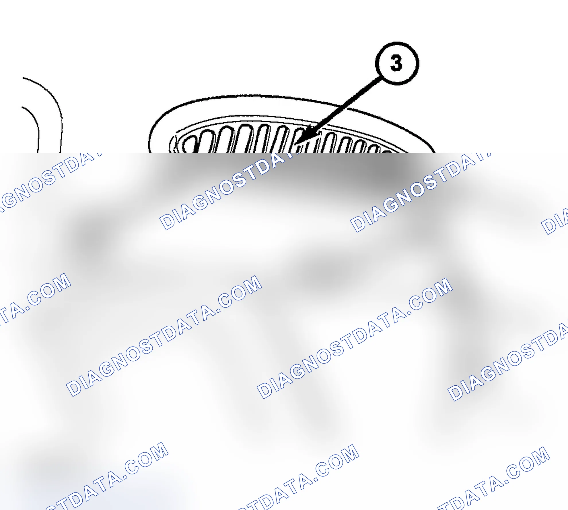 Scheme 408: REAR CEILING AIR OUTLET GRILLE