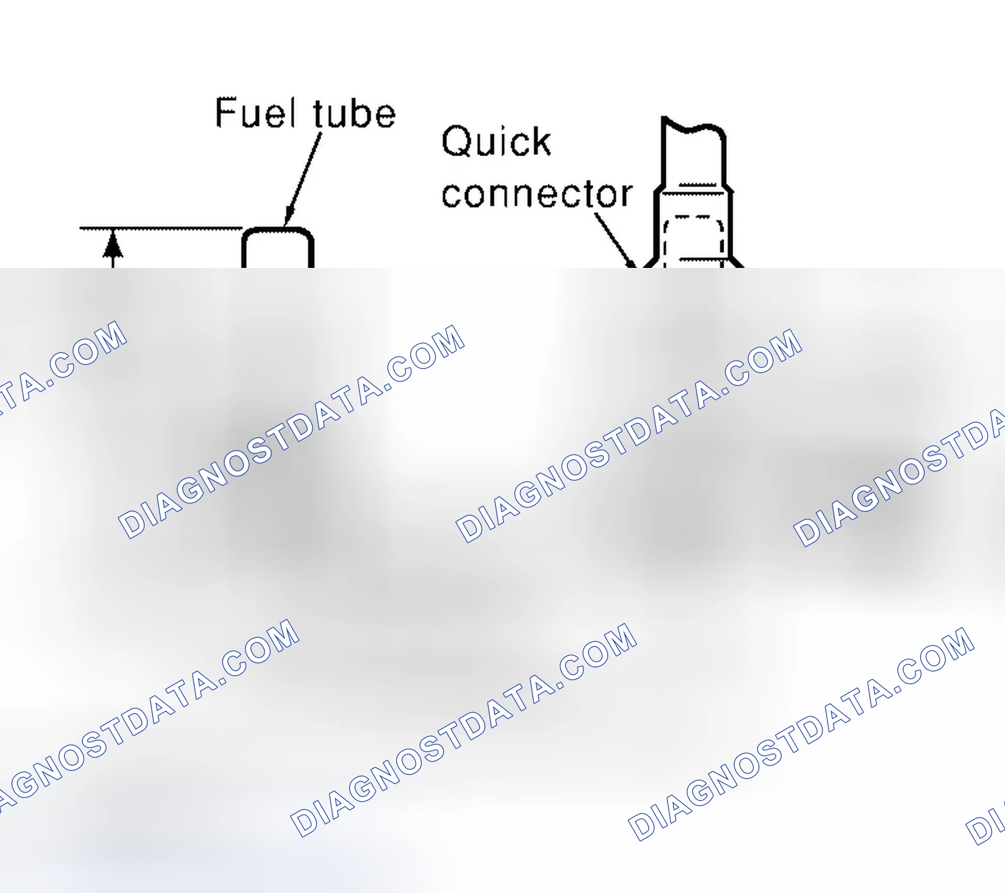 Scheme 175: CONNECTING QUICK CONNECTOR OF FUEL TUBE