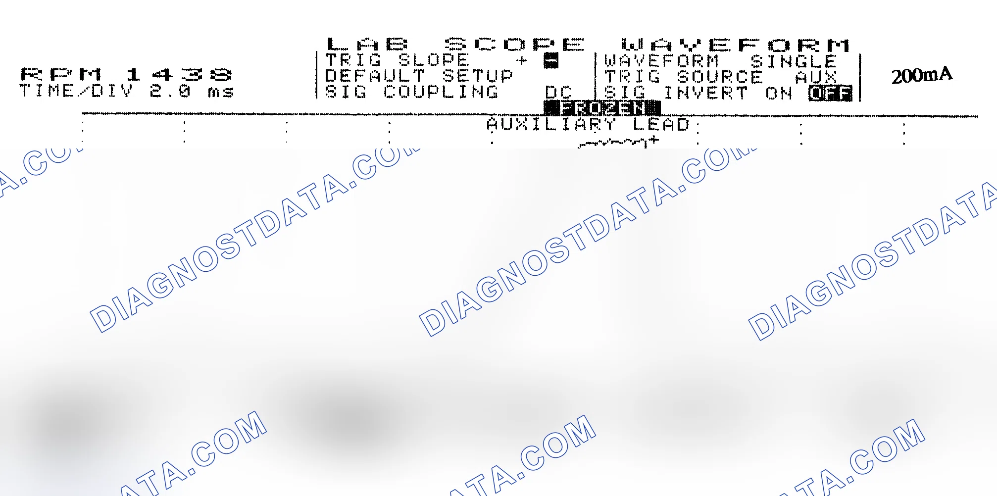 Scheme 15: Single Injector w/Normal Current Flow - Current Pattern