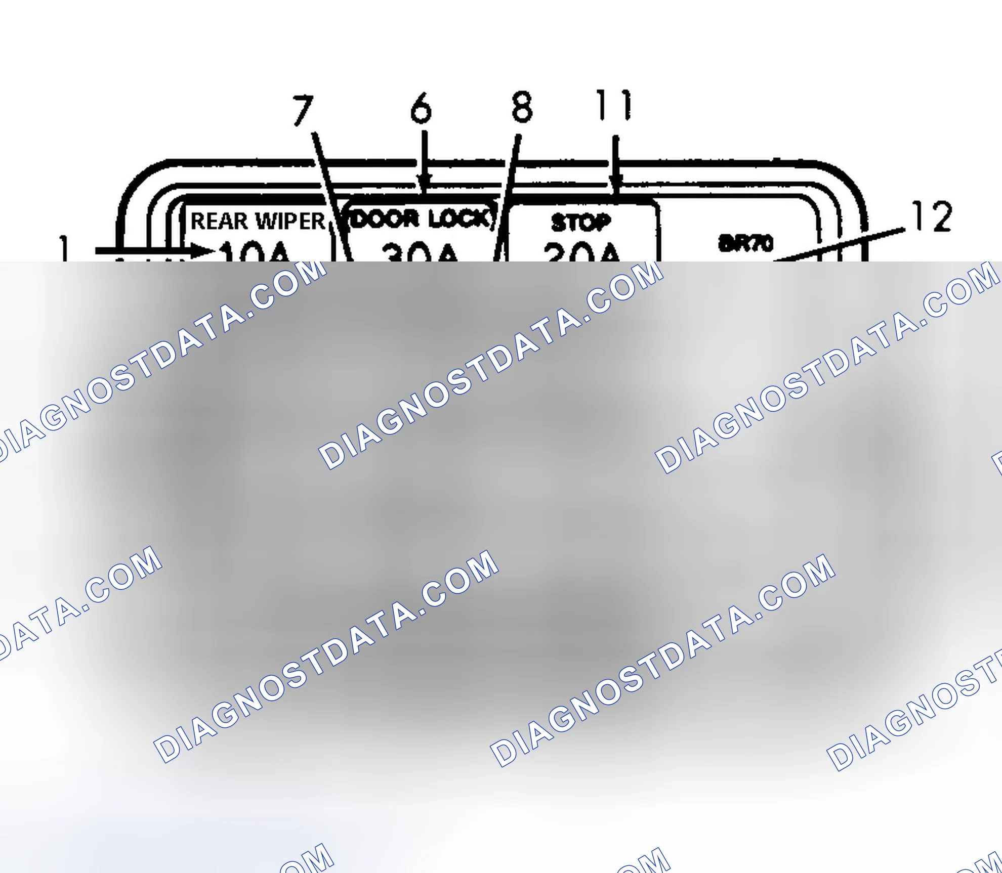 Scheme 3: INTERIOR FUSE PANEL IDENTIFICATION