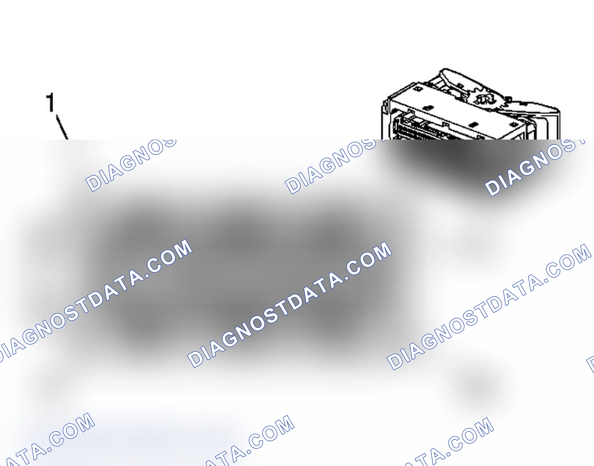 Scheme 262: Engine Control Module (ECM) X1 (LF1)