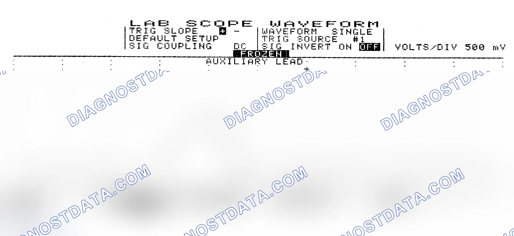 Scheme 10: Single Injector w/Excessive Current Flow - Current Pattern