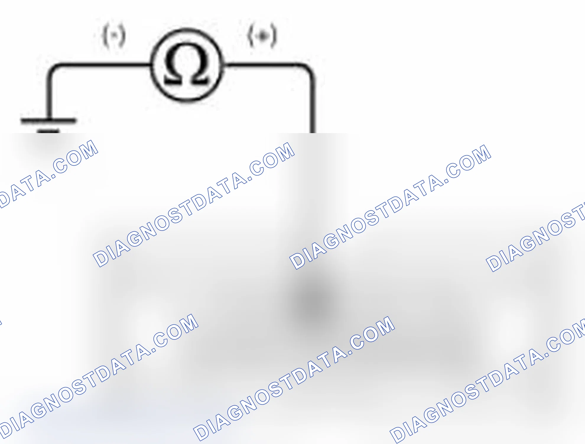 Scheme 18: Check the ground circuit for the diagnosis