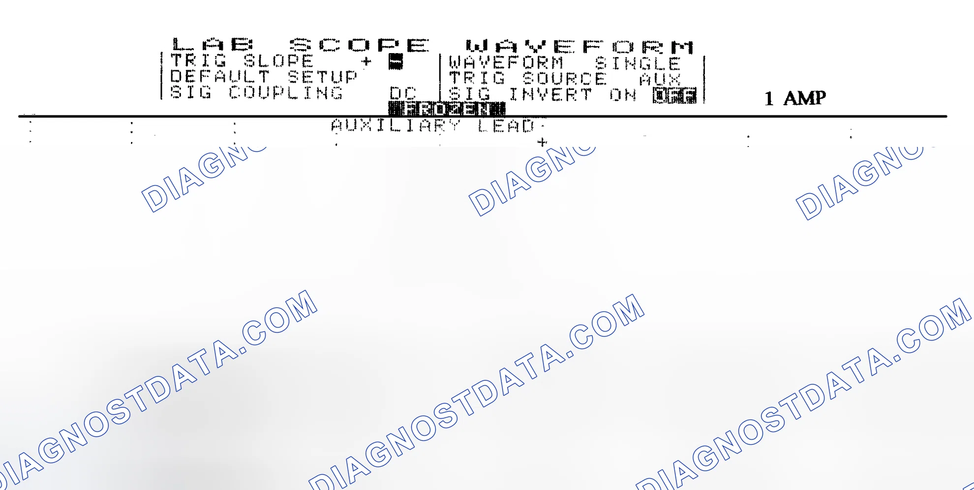 Scheme 20: Single Injector w/Normal Current Flow - Current Pattern