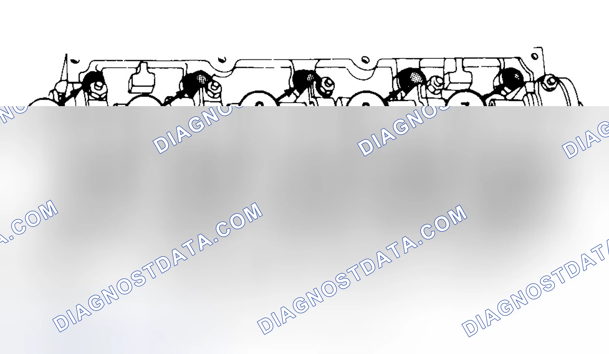 Scheme 7: Typical Cylinder Head Tightening or Loosening Sequence