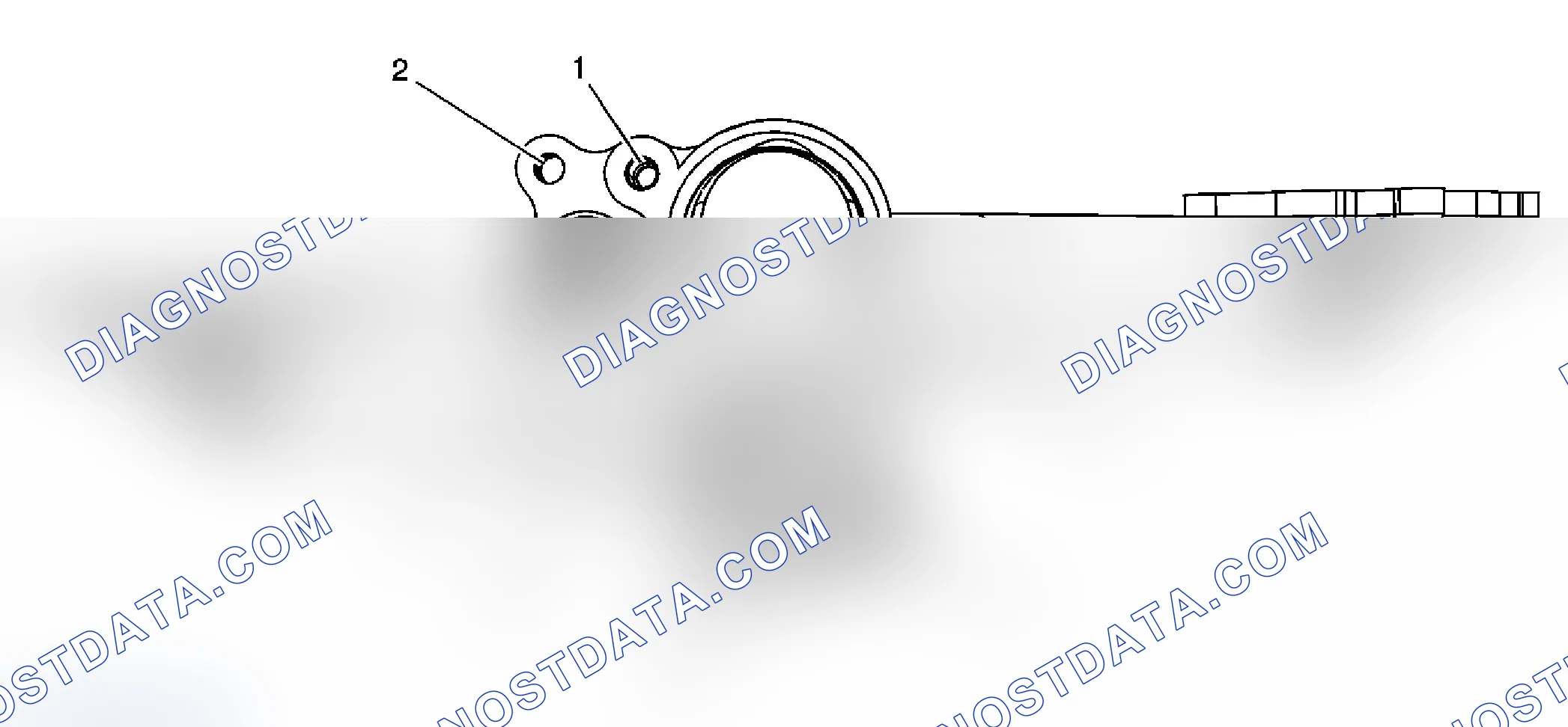 Scheme 94: Thermostat Housing - Top View