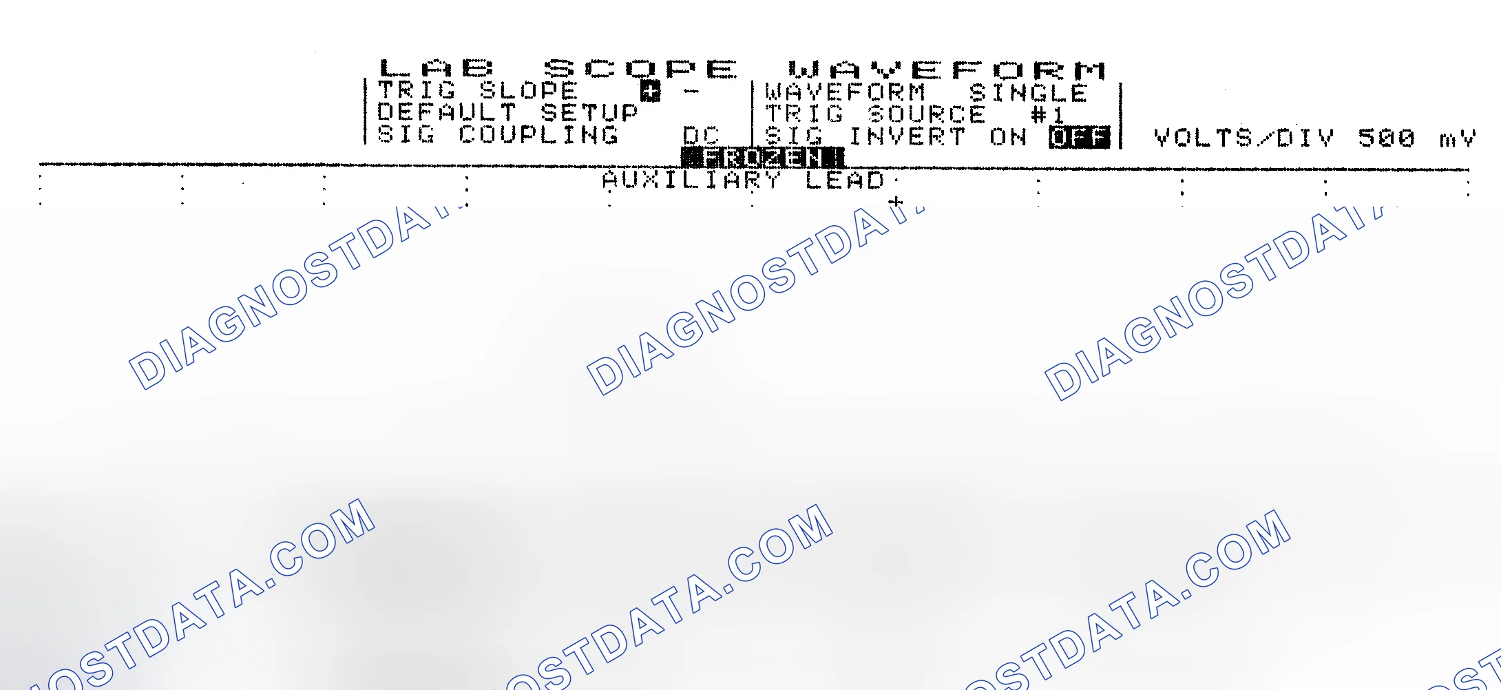Scheme 10: Single Injector w/Excessive Current Flow - Current Pattern