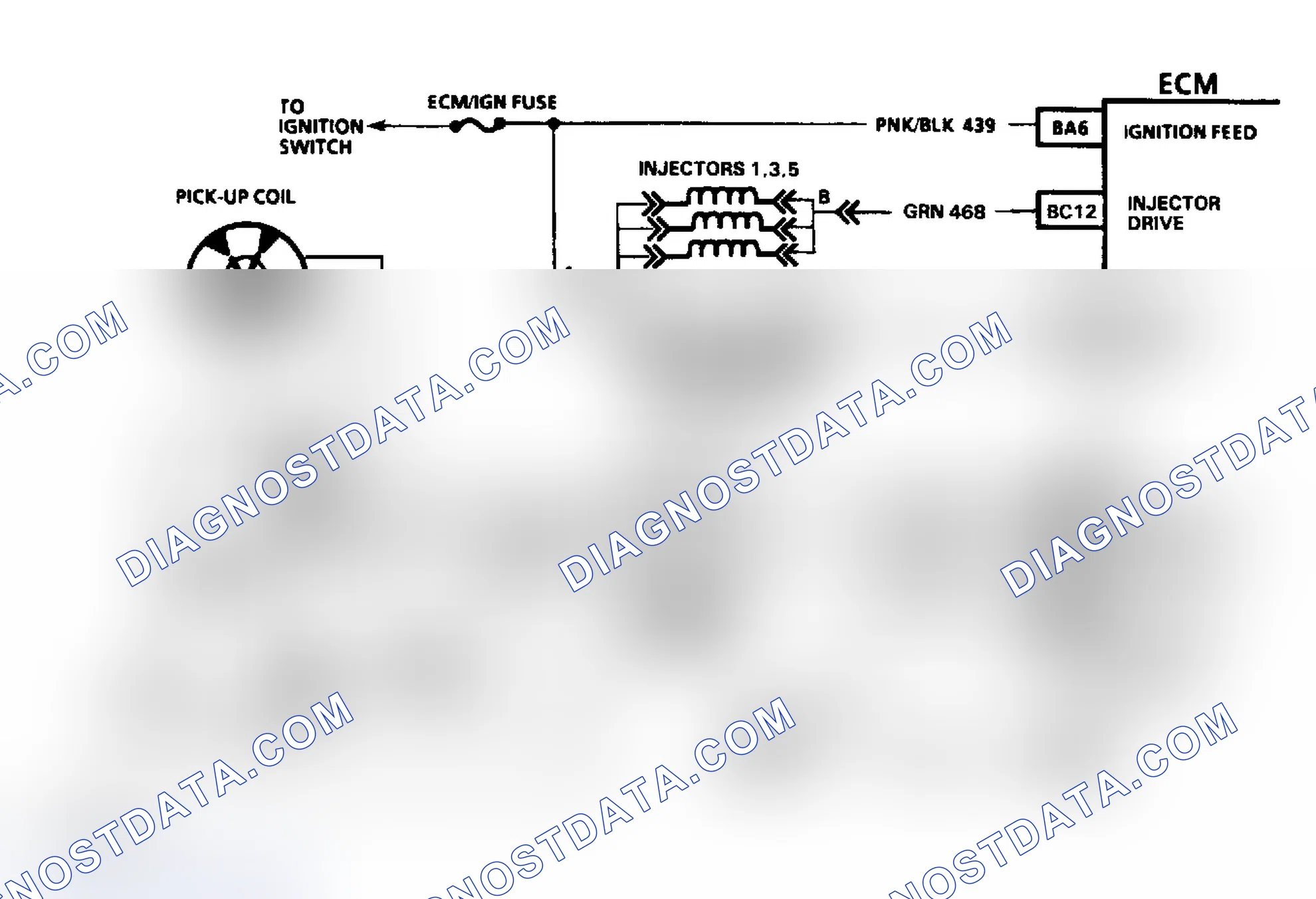 Scheme 6: HEI Ignition & Injector Circuits (4.3L Turbo PFI)